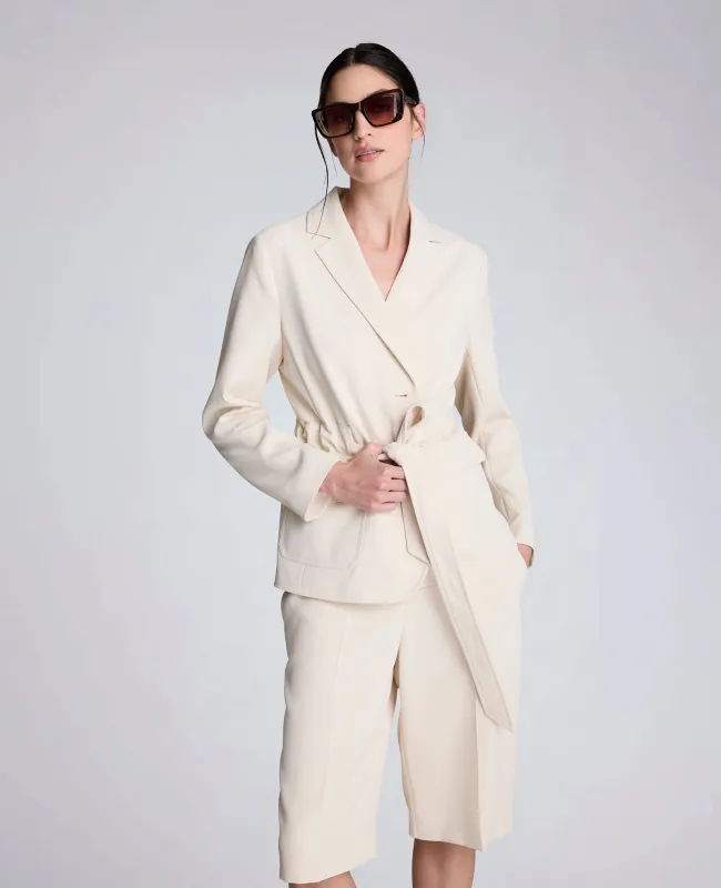 Vision Twill Belted Patch Pocket Jacket sold by Kenneth Cole