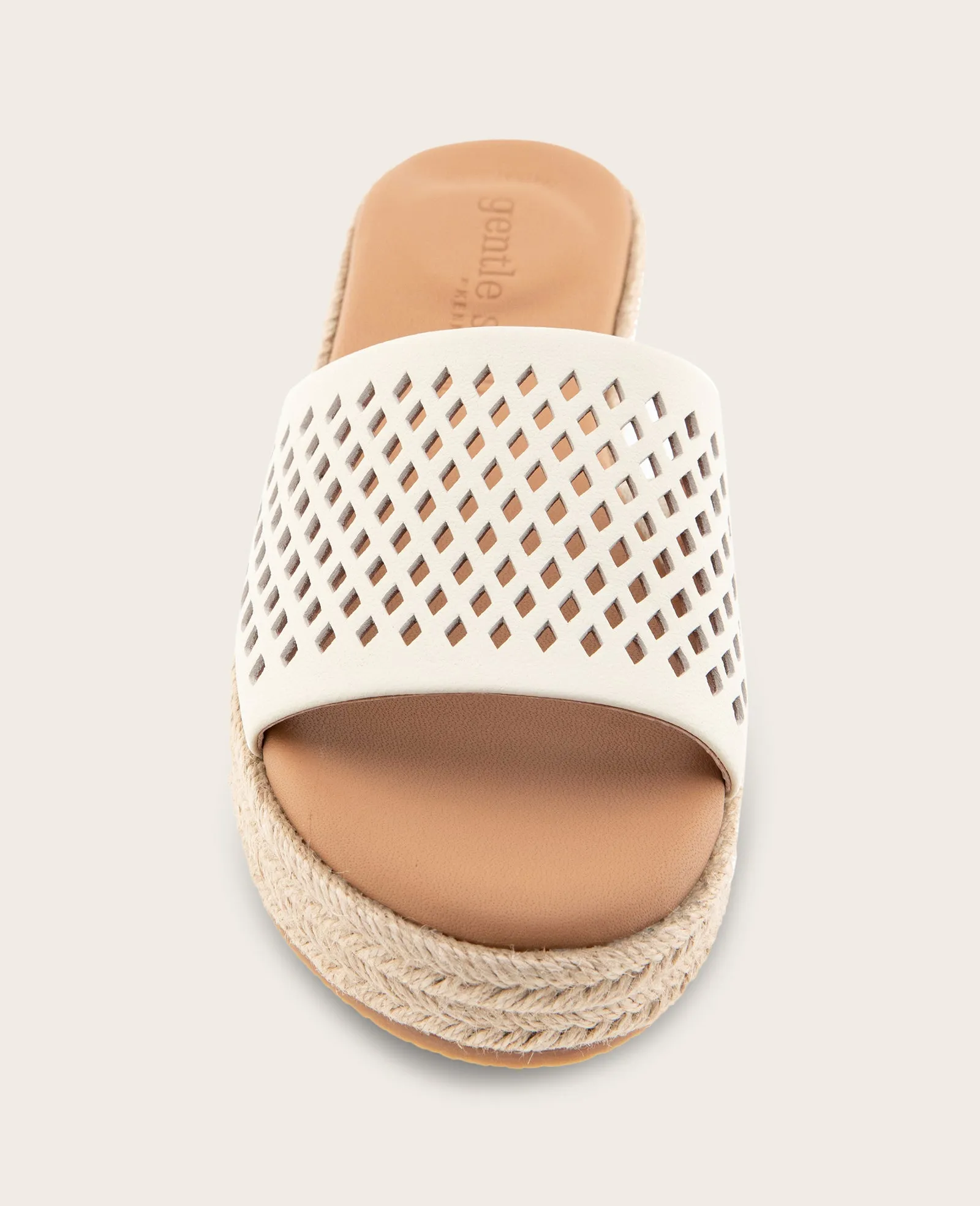 GENTLE SOULS - Vandy Perforated Leather Espadrille Wedge Sandal sold by Kenneth Cole product image thumbnail 3