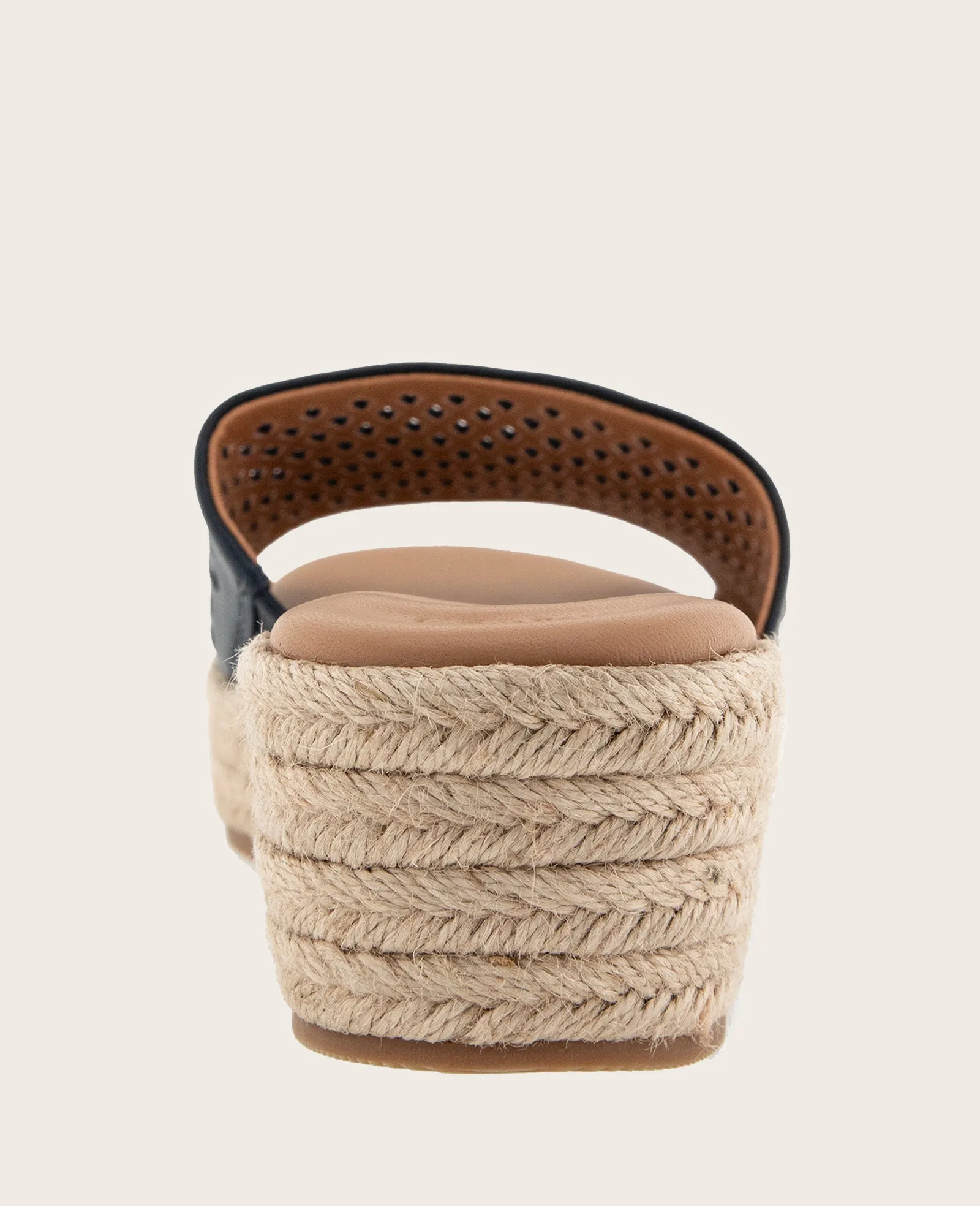 GENTLE SOULS - Vandy Perforated Leather Espadrille Wedge Sandal sold by Kenneth Cole product image thumbnail 4