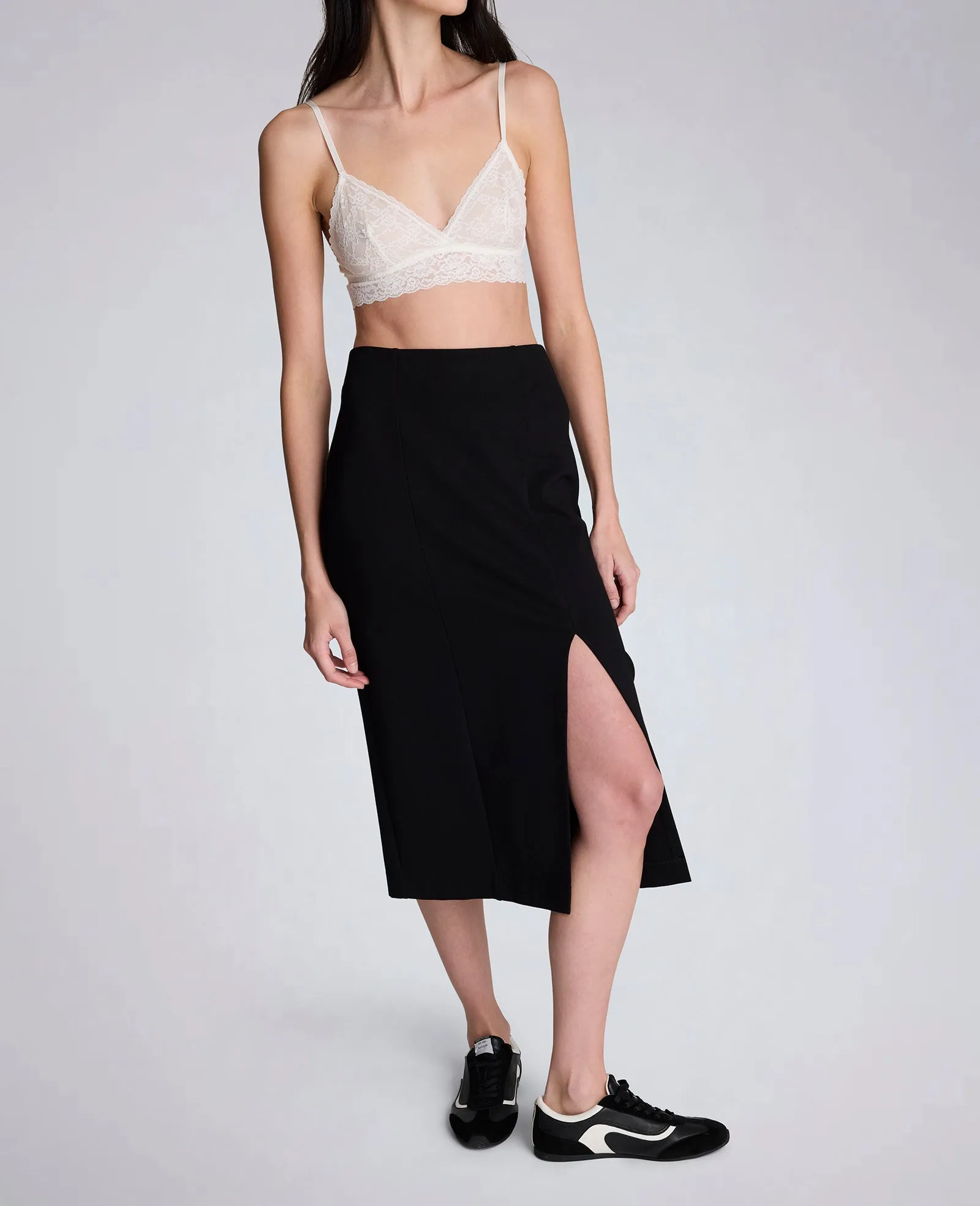 Compression Pull-On Column Slit Skirt sold by Kenneth Cole