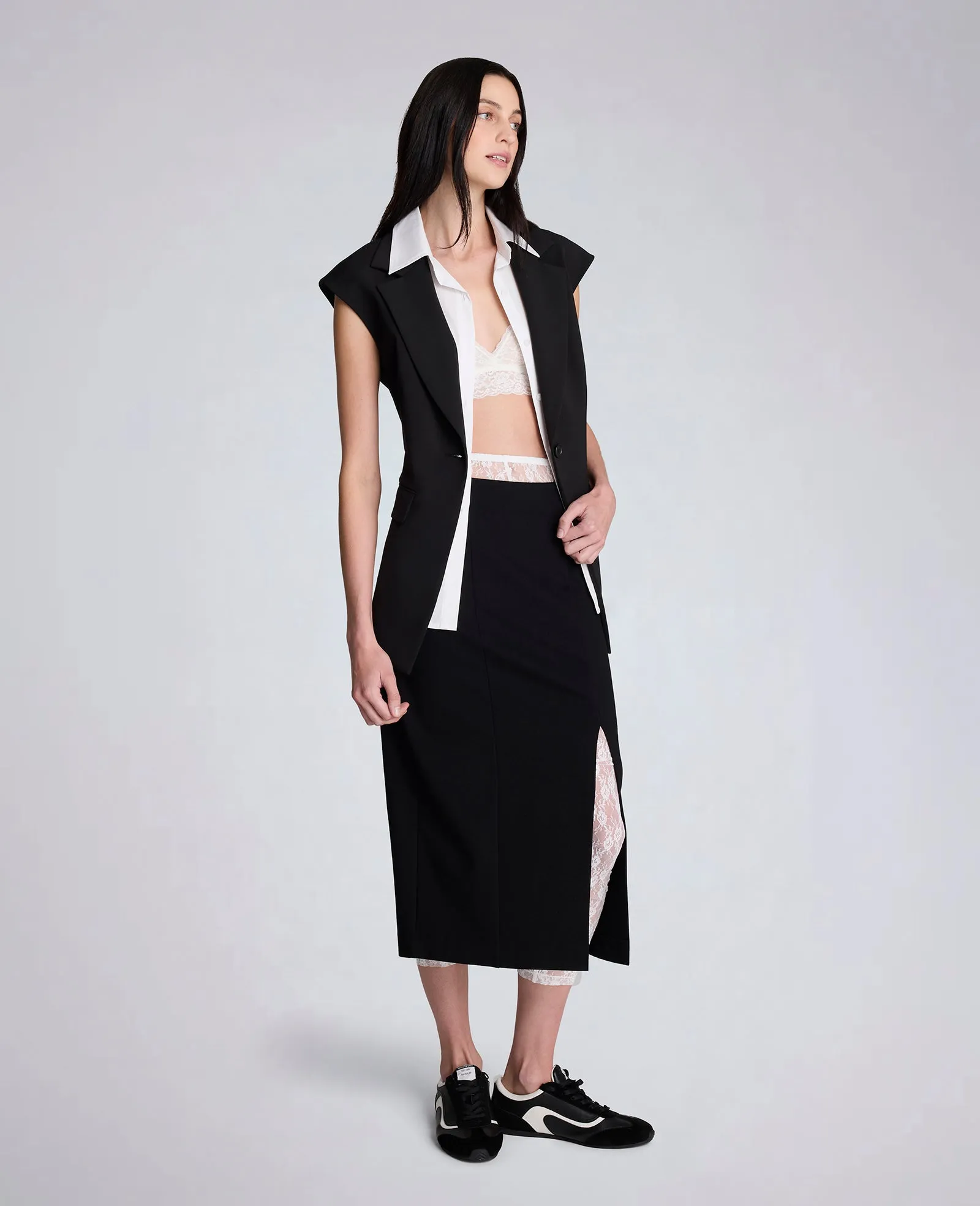 Compression Pull-On Column Slit Skirt sold by Kenneth Cole product image thumbnail 4