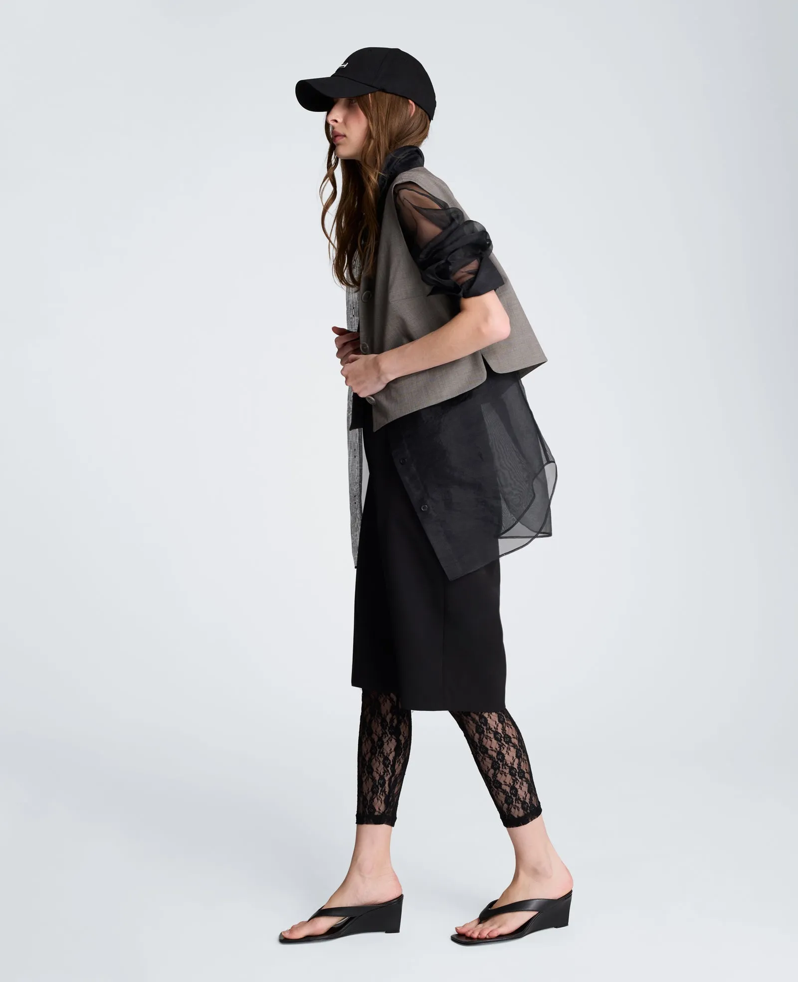 Four Button Boxy Vest sold by Kenneth Cole product image thumbnail 4