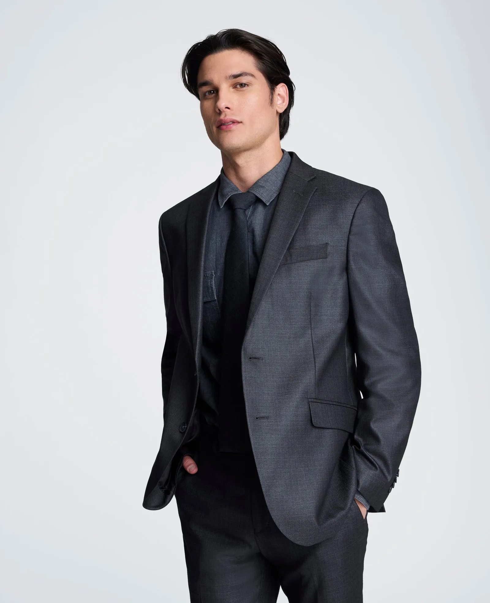 Slim-Fit Stretch Suit Separate Jacket sold by Kenneth Cole