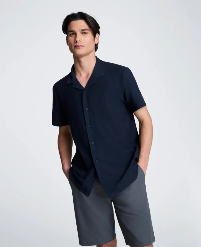 Knit Camp Shirt sold by Kenneth Cole