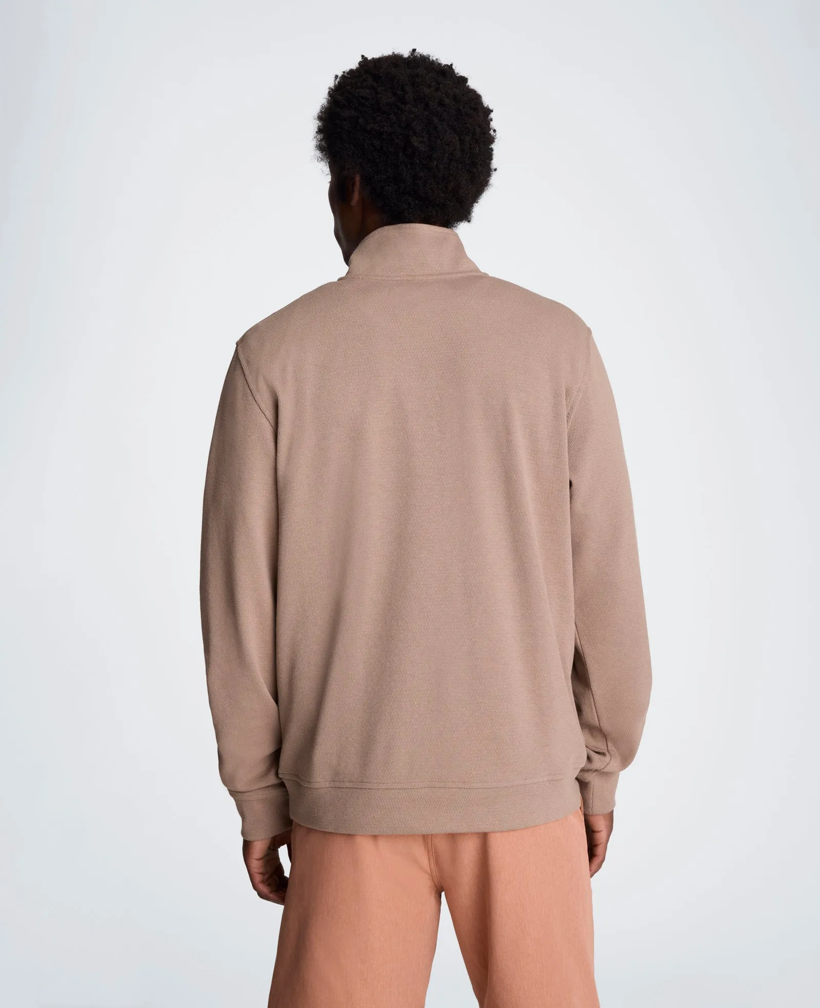 Hidden Placket Quarter Zip Sweater sold by Kenneth Cole product image thumbnail 2