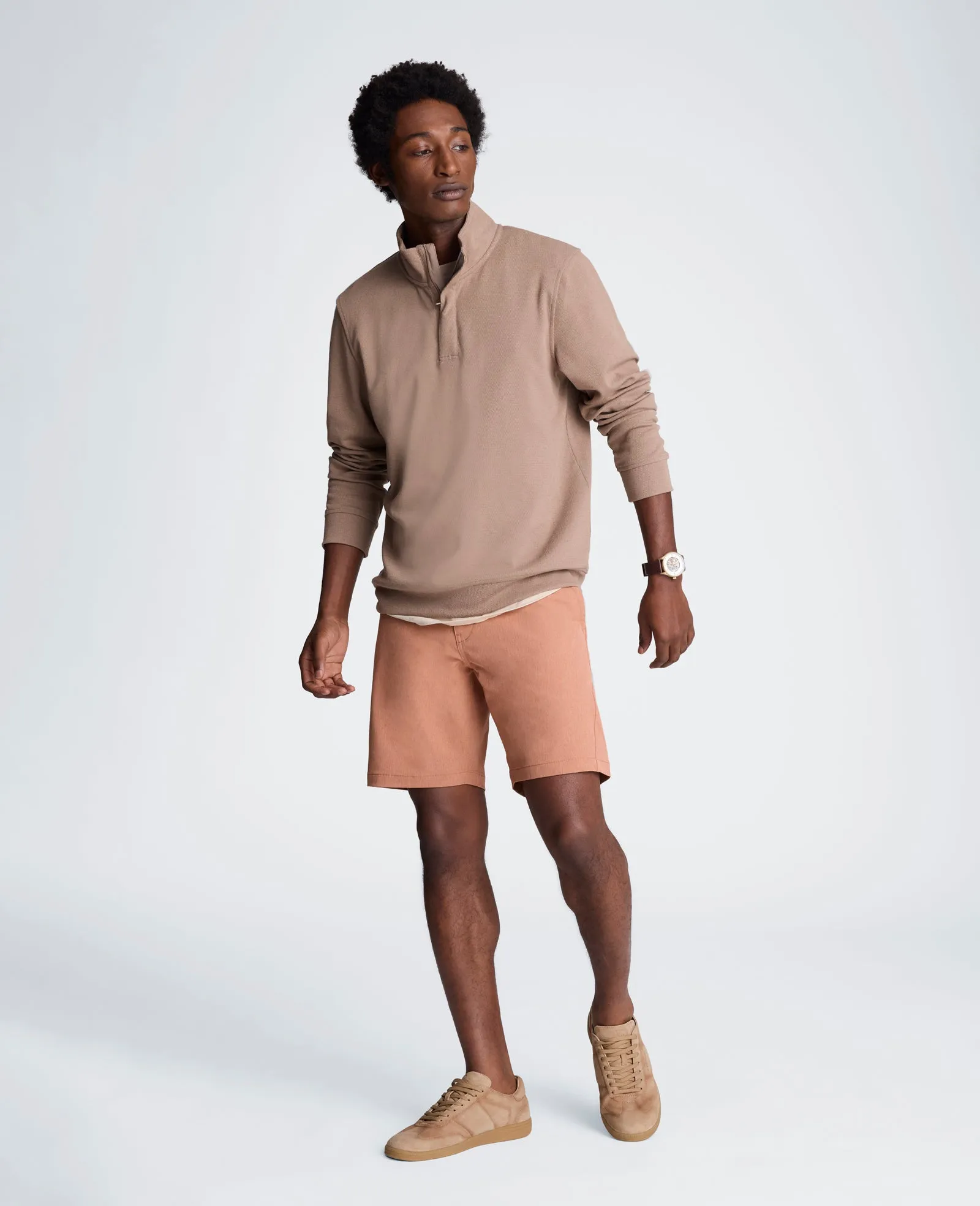 Hidden Placket Quarter Zip Sweater sold by Kenneth Cole product image thumbnail 4