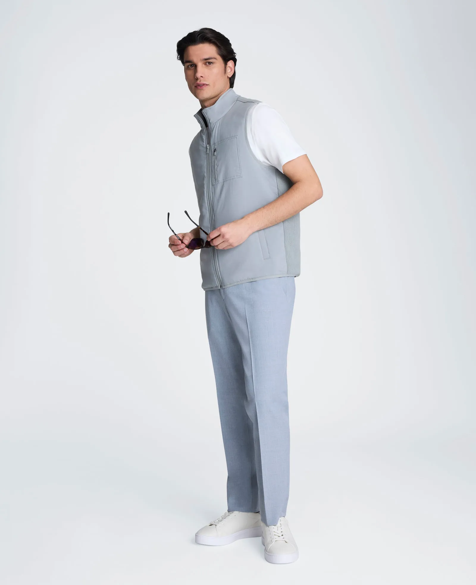 Mixed Media Vest sold by Kenneth Cole product image thumbnail 5