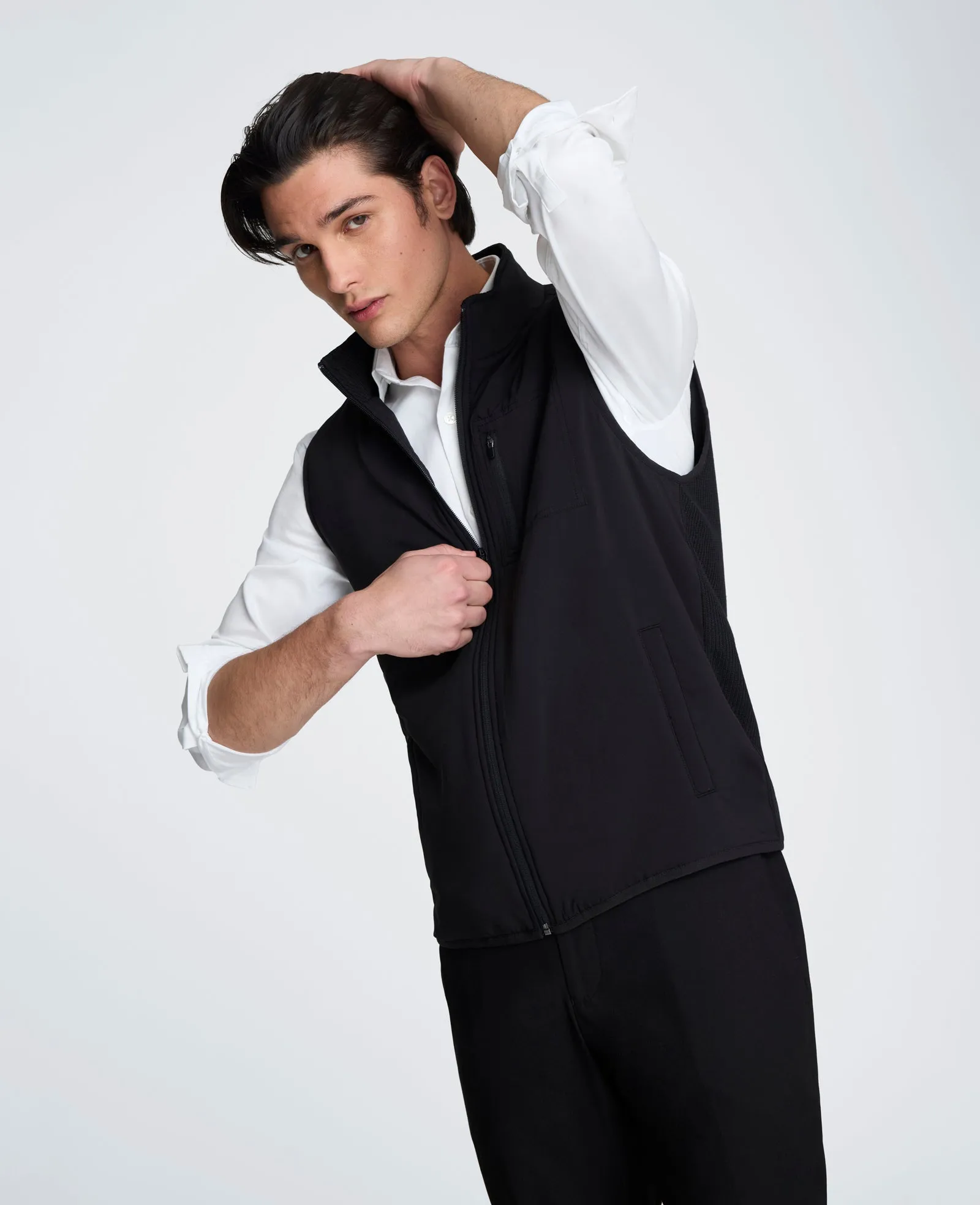 Mixed Media Vest sold by Kenneth Cole product image thumbnail 3