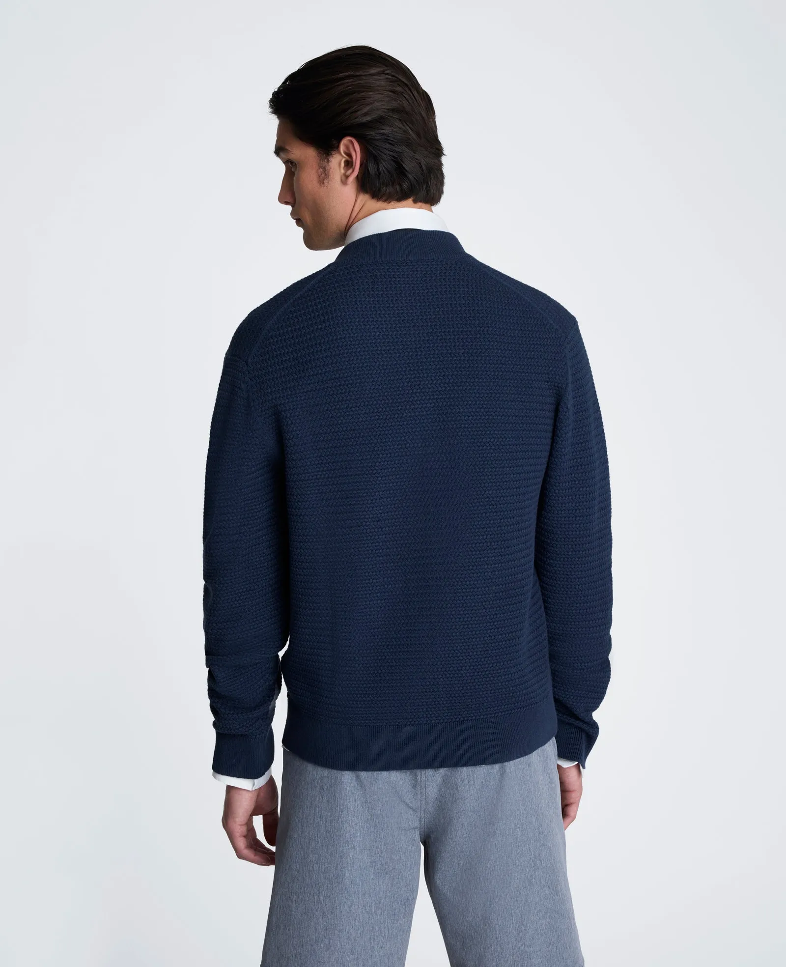 Sweater Bomber Jacket sold by Kenneth Cole product image thumbnail 2