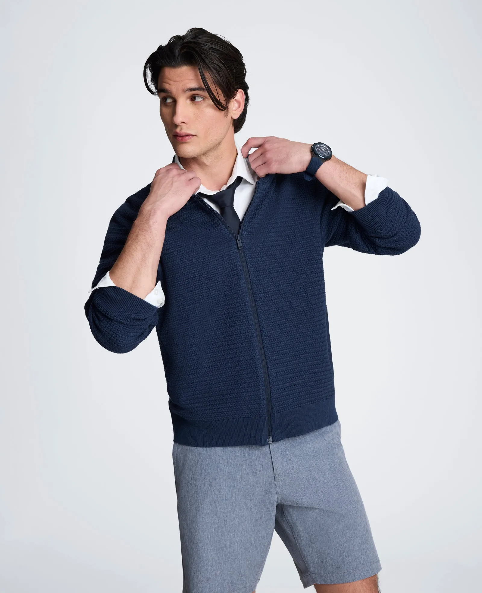 Sweater Bomber Jacket sold by Kenneth Cole