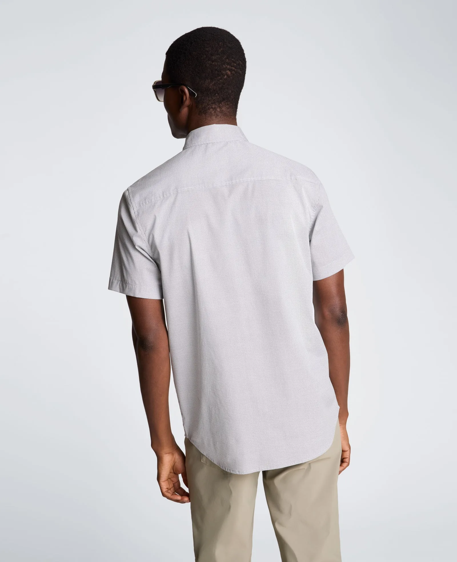 Short Sleeve Sport Shirt with Chest Pocket sold by Kenneth Cole product image thumbnail 2