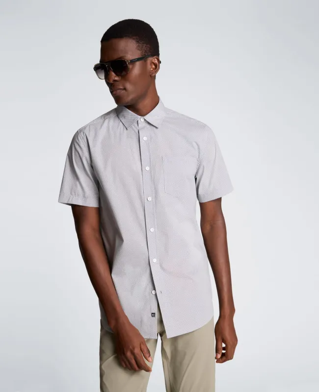 Short Sleeve Sport Shirt with Chest Pocket sold by Kenneth Cole