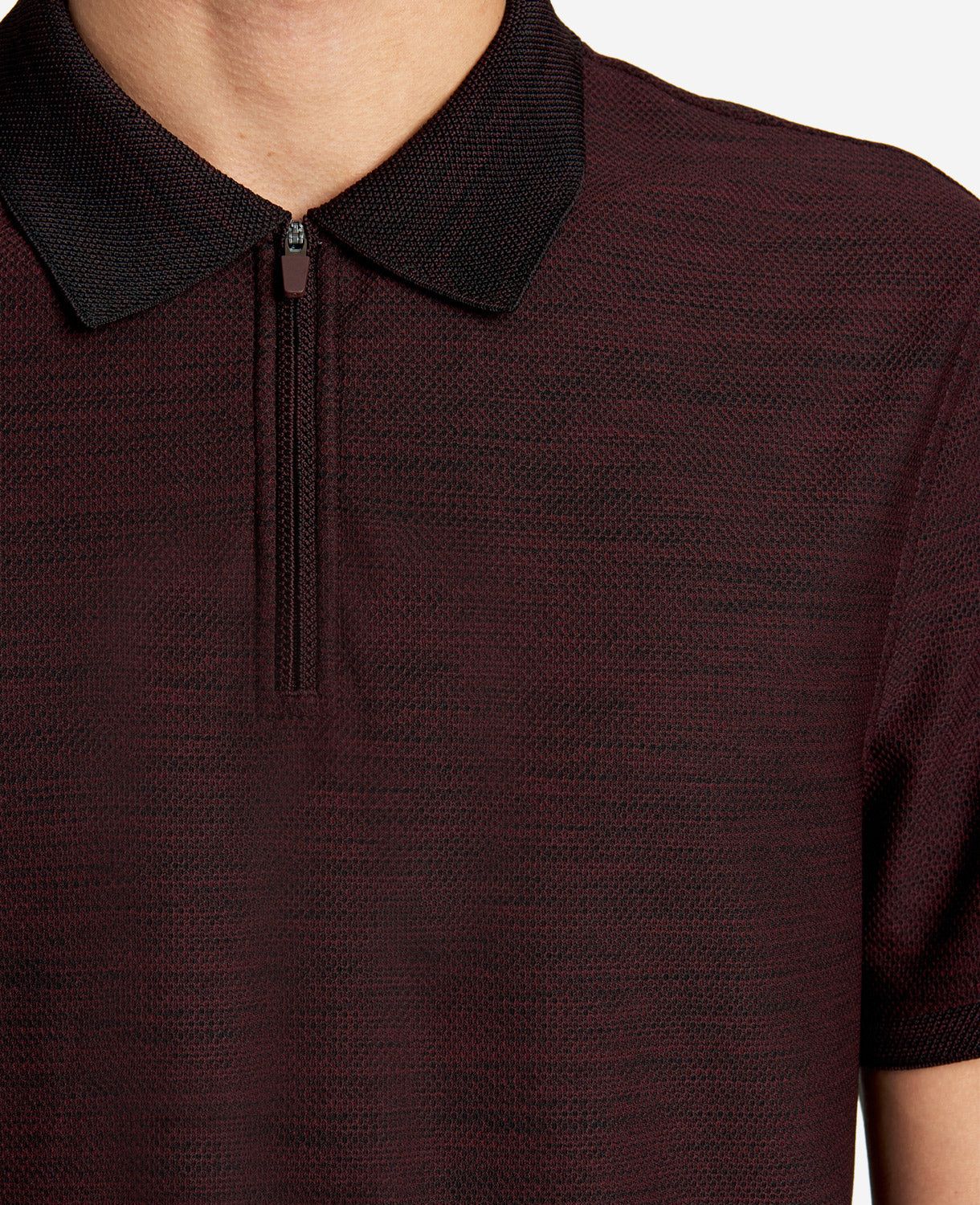Knit Zip Polo sold by Kenneth Cole product image thumbnail 3