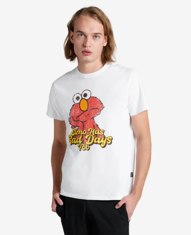 Sesame Street Adult Elmo Organic T-Shirt sold by Kenneth Cole