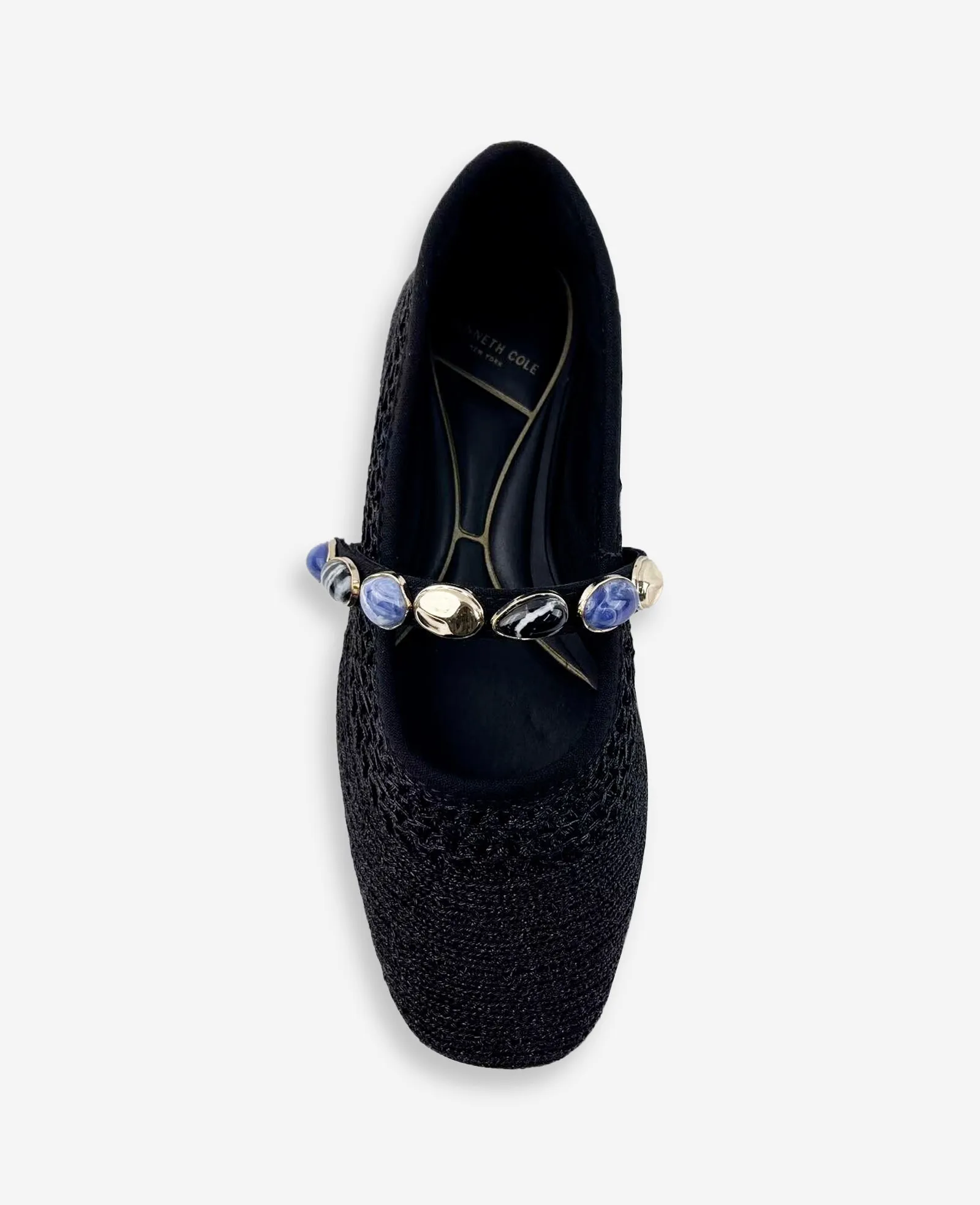 Zeta Woven Knit Stone Embellished Ballet Flat sold by Kenneth Cole product image thumbnail 3