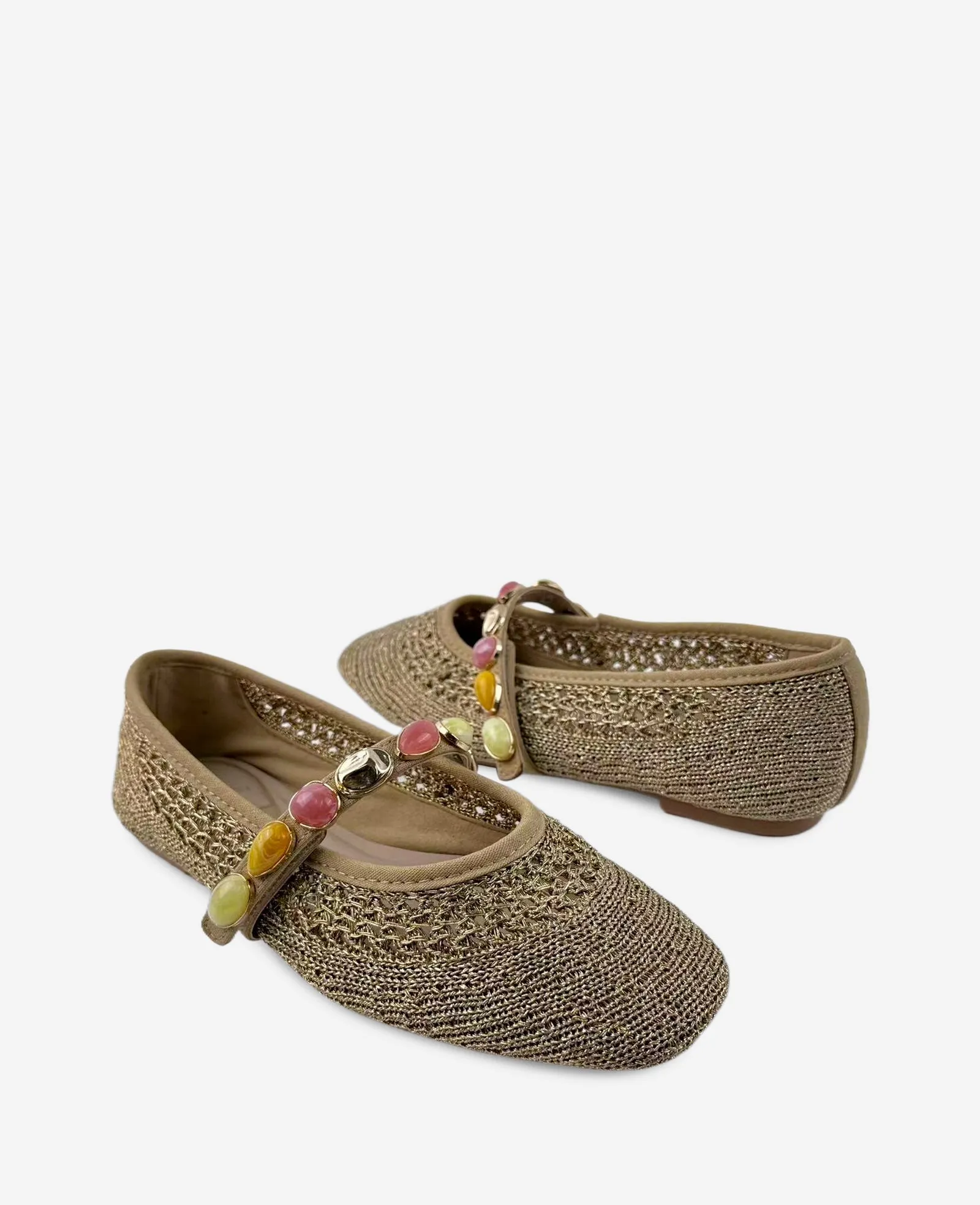 Zeta Woven Knit Stone Embellished Ballet Flat sold by Kenneth Cole product image thumbnail 2