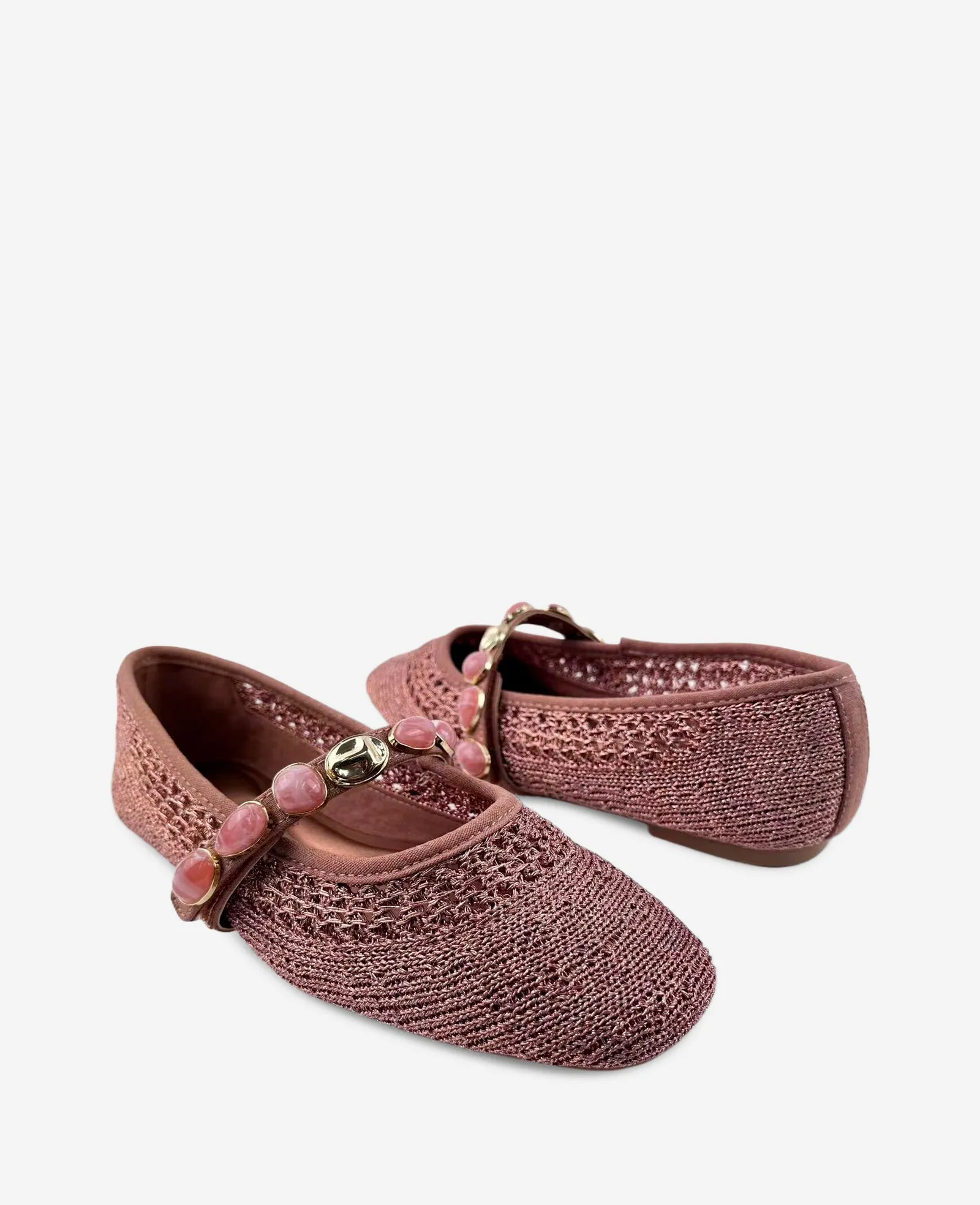 Zeta Woven Knit Stone Embellished Ballet Flat sold by Kenneth Cole product image thumbnail 2