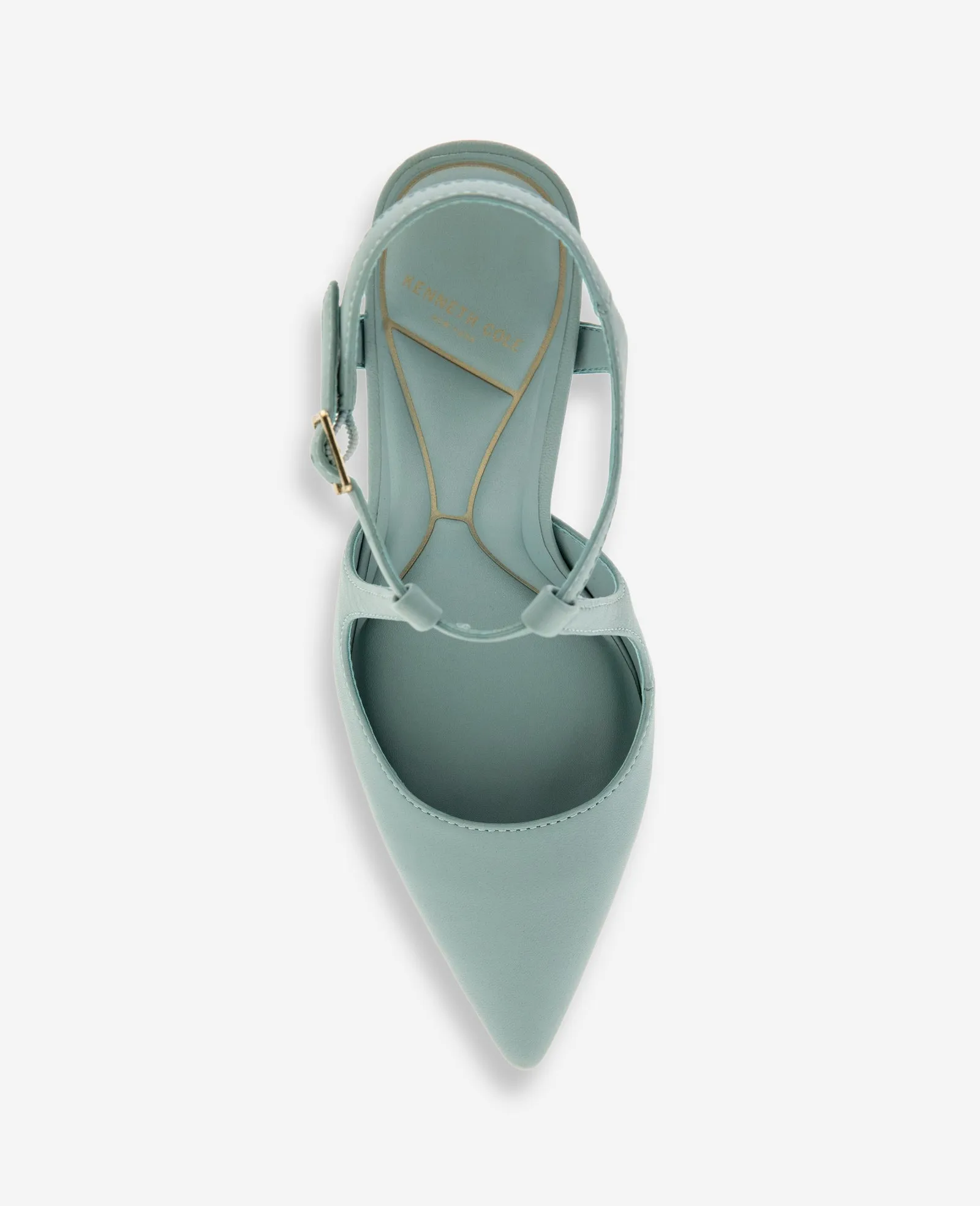 Romi Leather Ankle Slingback Heel sold by Kenneth Cole product image thumbnail 3