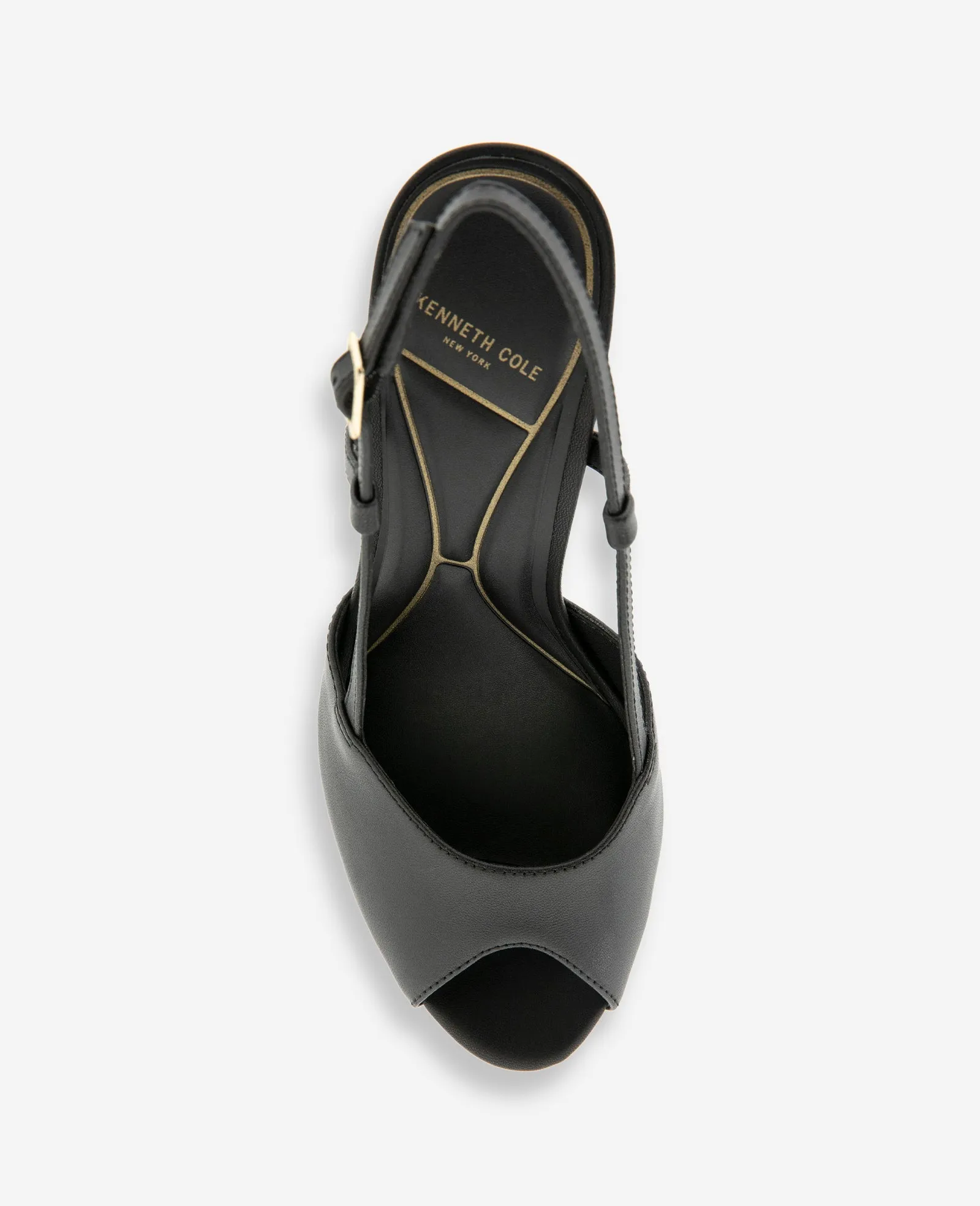 Londyn Leather Peep Toe Heel sold by Kenneth Cole product image thumbnail 3