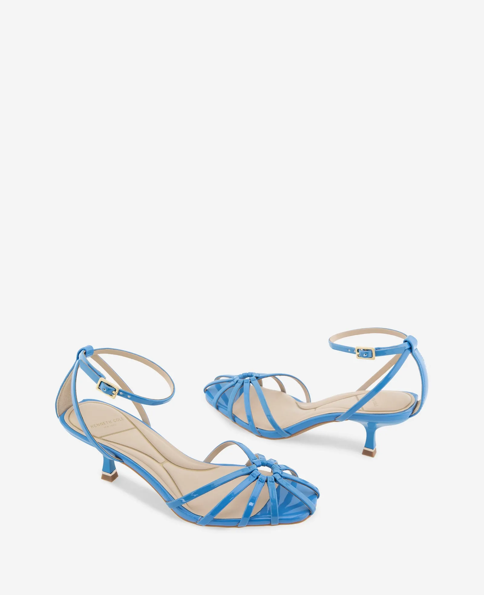 Genevieve Patent Cage Toe Ankle Strap Heel sold by Kenneth Cole product image thumbnail 2