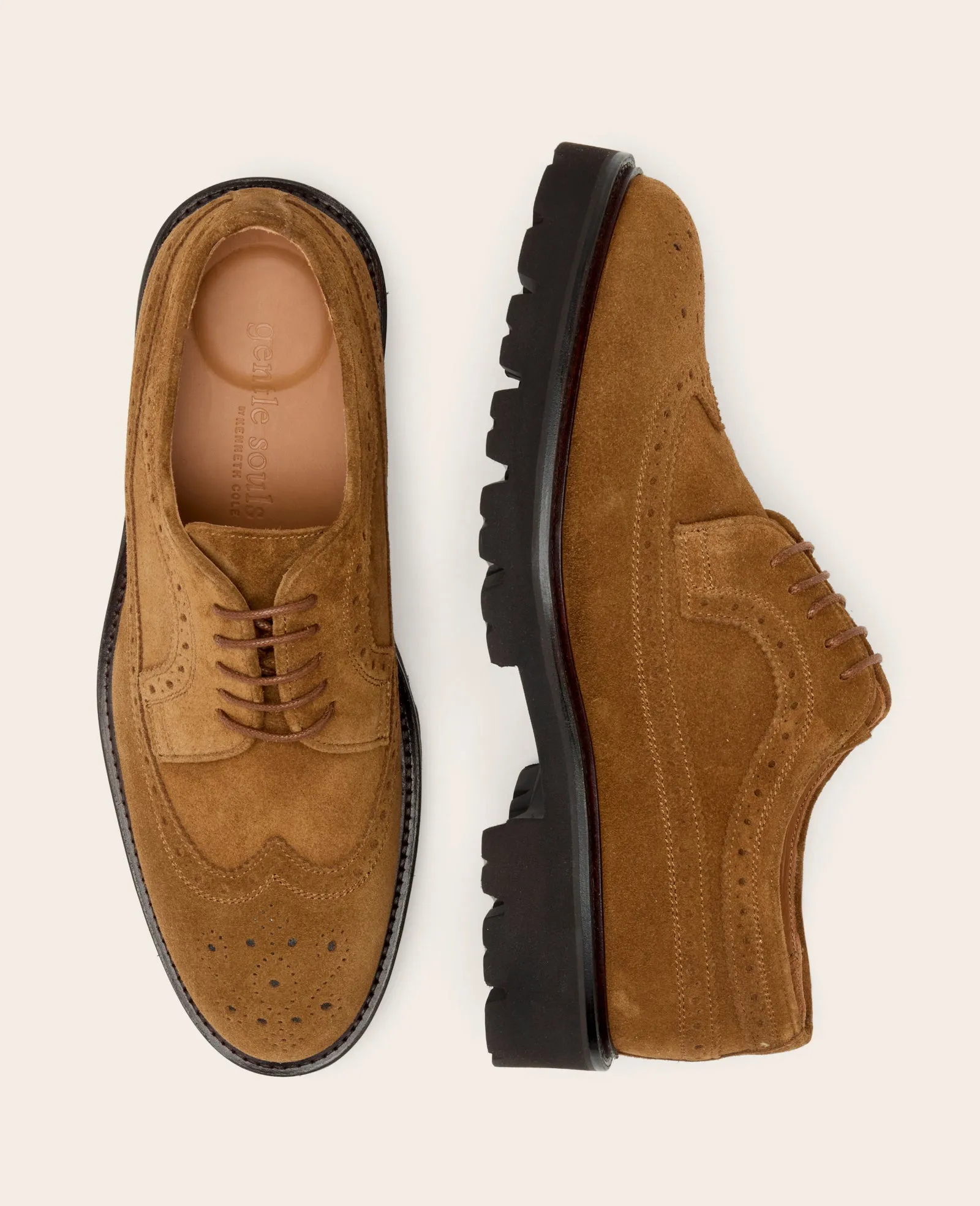 GENTLE SOULS - Faro Suede Lace Up sold by Kenneth Cole product image thumbnail 4