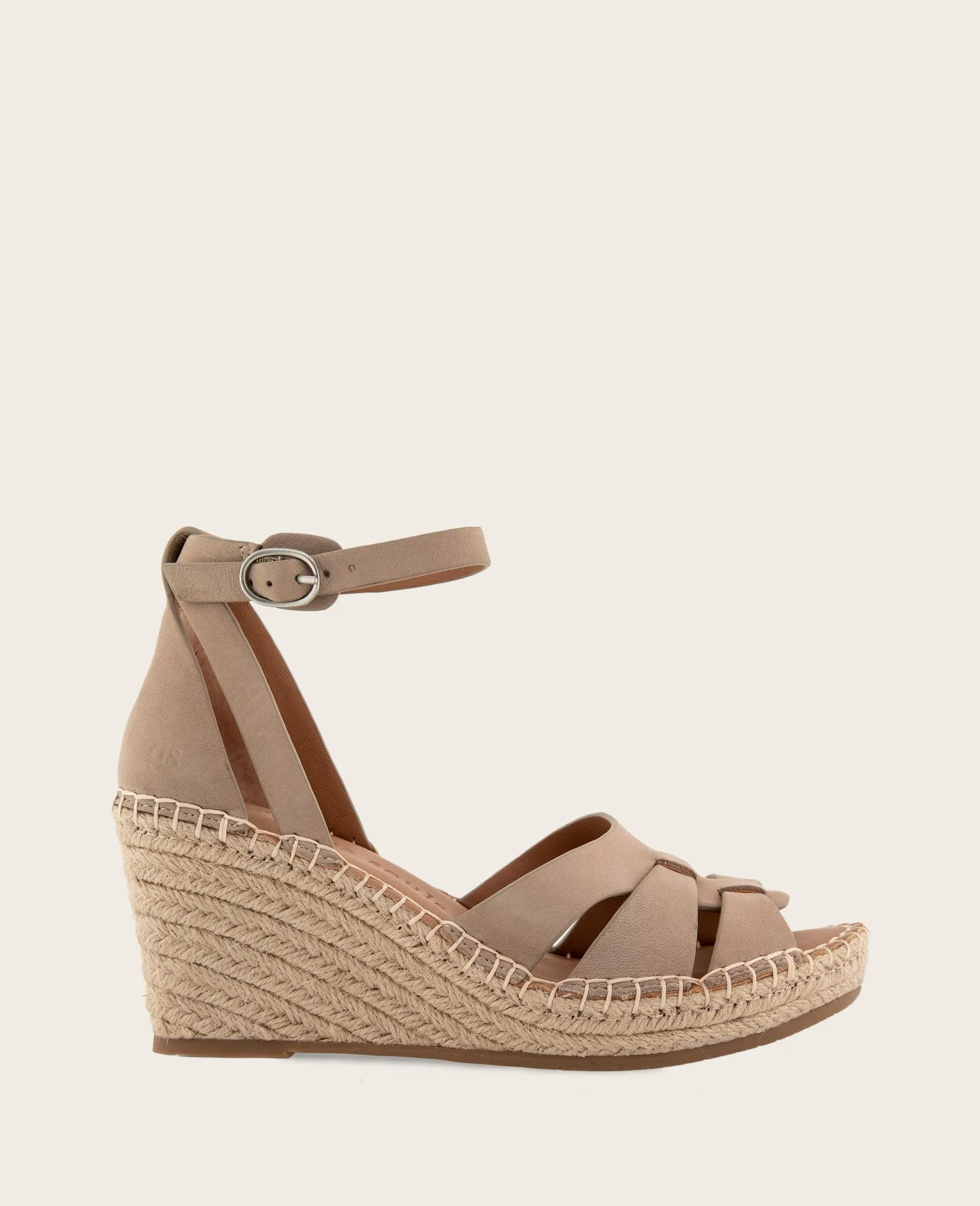 GENTLE SOULS - Coolie Nubuck Espadrille Wedge sold by Kenneth Cole