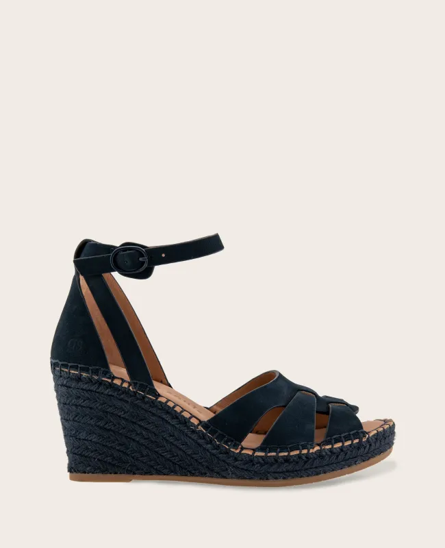 GENTLE SOULS - Coolie Nubuck Espadrille Wedge sold by Kenneth Cole