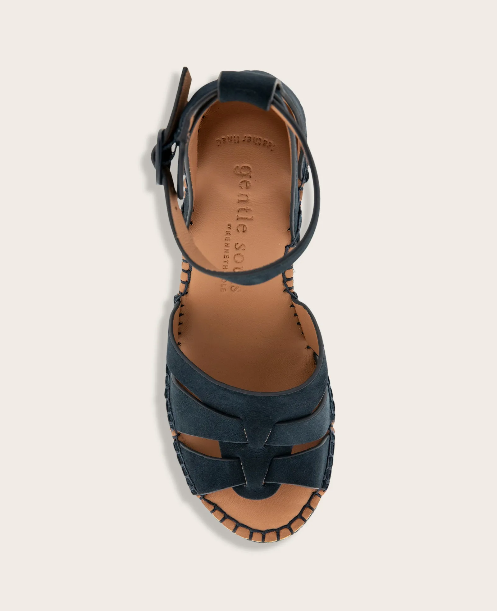 GENTLE SOULS - Coolie Nubuck Espadrille Wedge sold by Kenneth Cole product image thumbnail 3