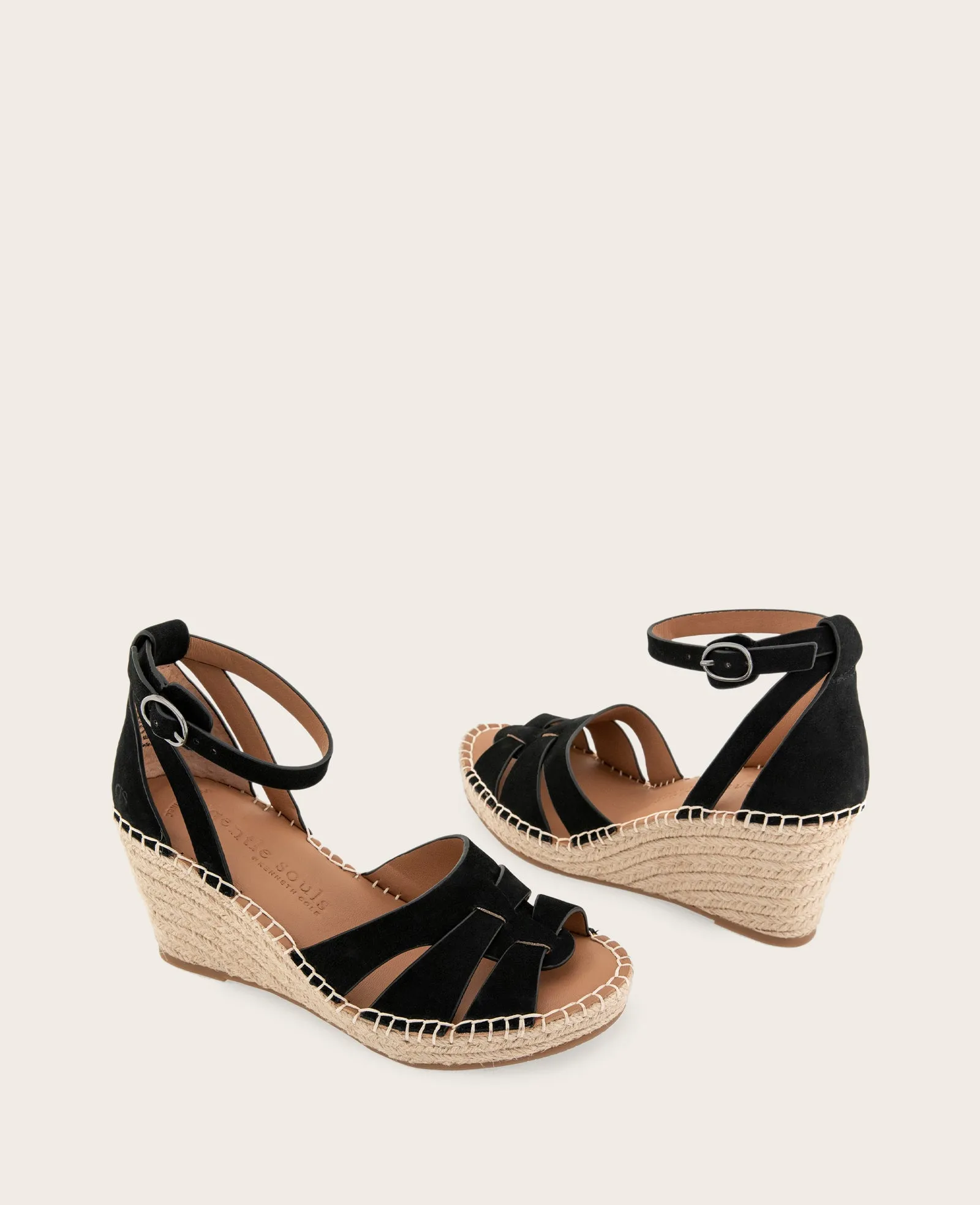 GENTLE SOULS - Coolie Nubuck Espadrille Wedge sold by Kenneth Cole product image thumbnail 2