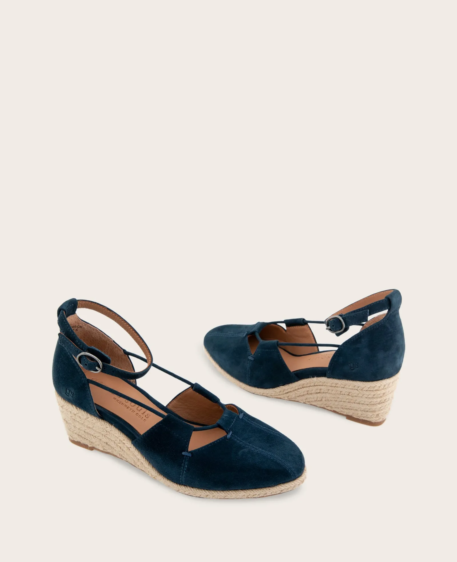 GENTLE SOULS - Ori Suede Closed Toe Espadrille Wedge sold by Kenneth Cole product image thumbnail 2