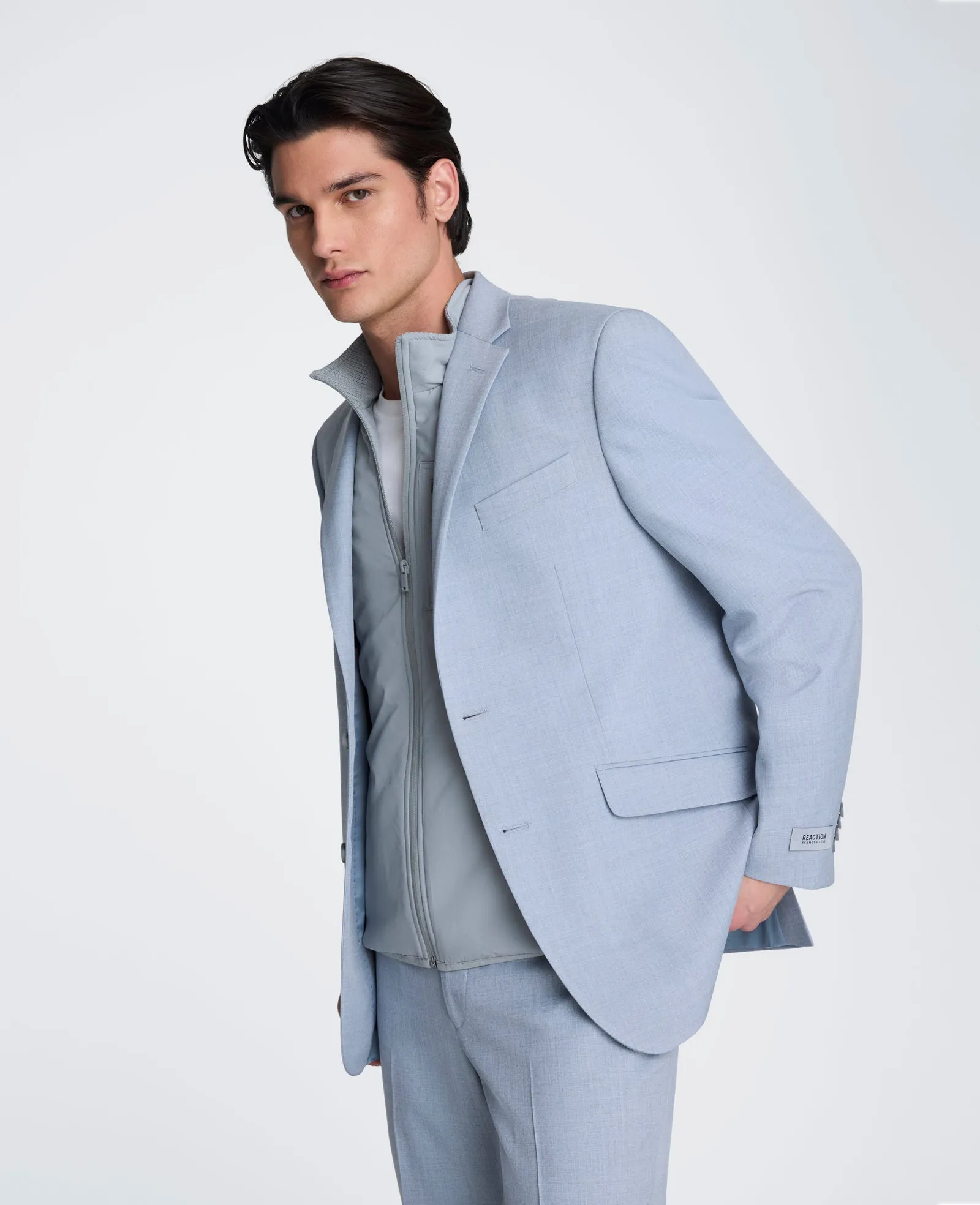 Ready Flex Slim-Fit Stretch Suit sold by Kenneth Cole product image thumbnail 3