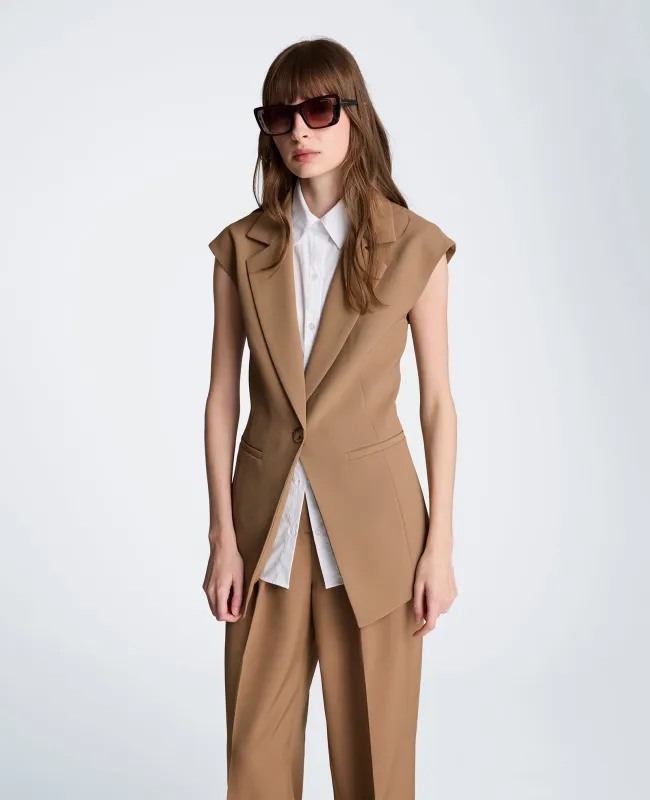 Layered Vest with Detachable Shirt made by Kenneth Cole