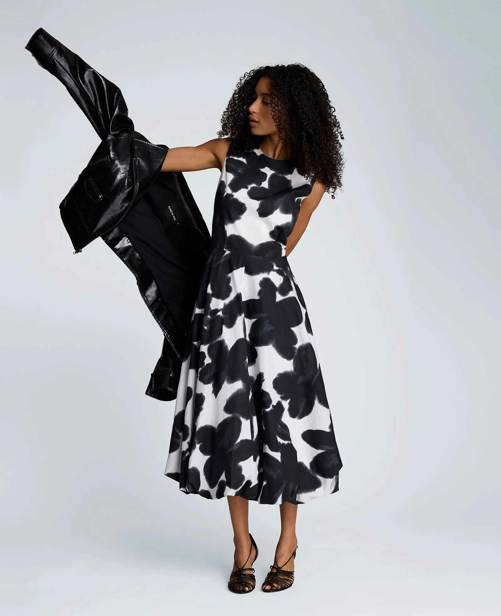 Bubble Hem Midi Dress sold by Kenneth Cole product image thumbnail 4