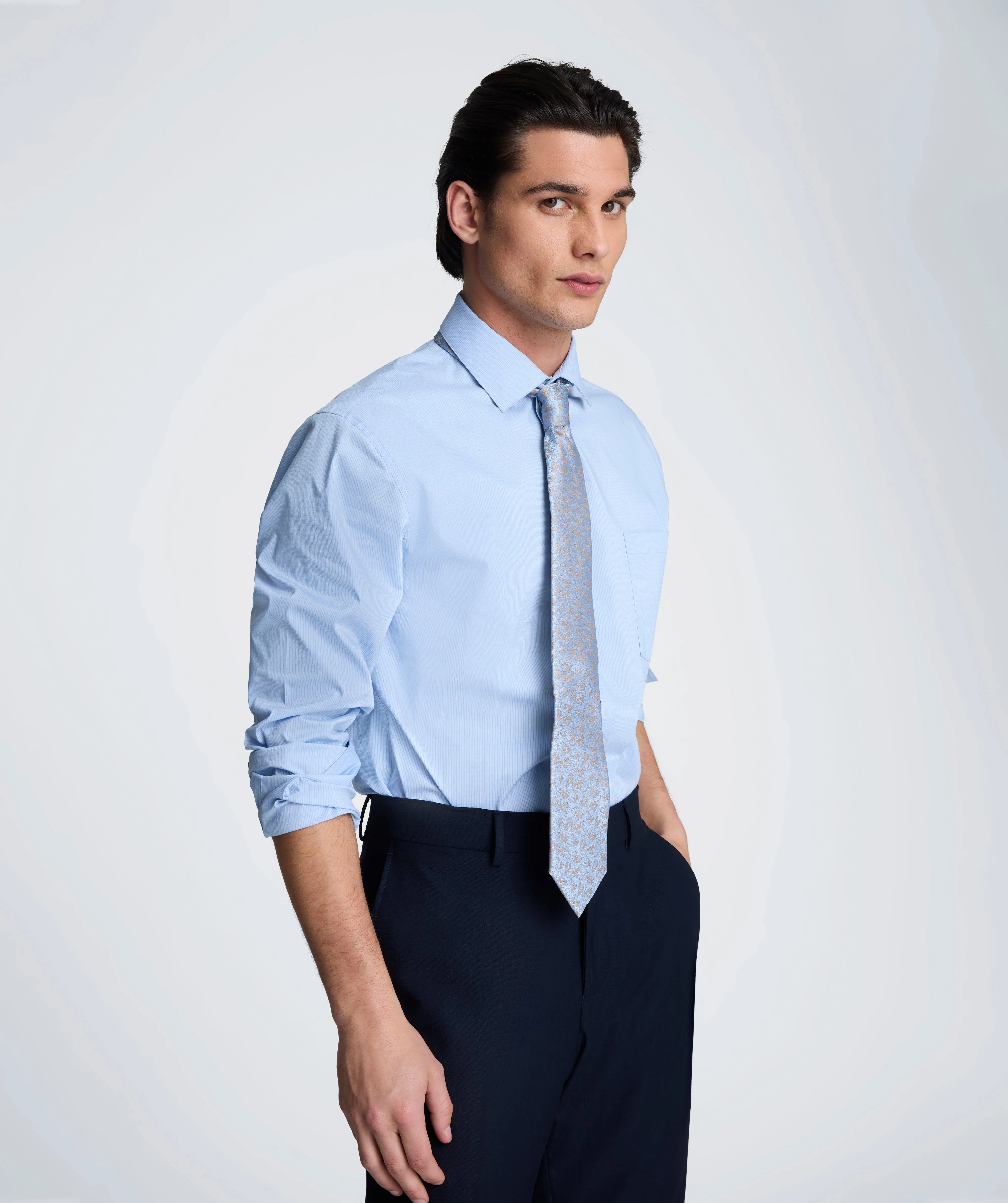 REACTION - Slim Fit Flex Stretch Dress Shirt sold by Kenneth Cole product image thumbnail 3