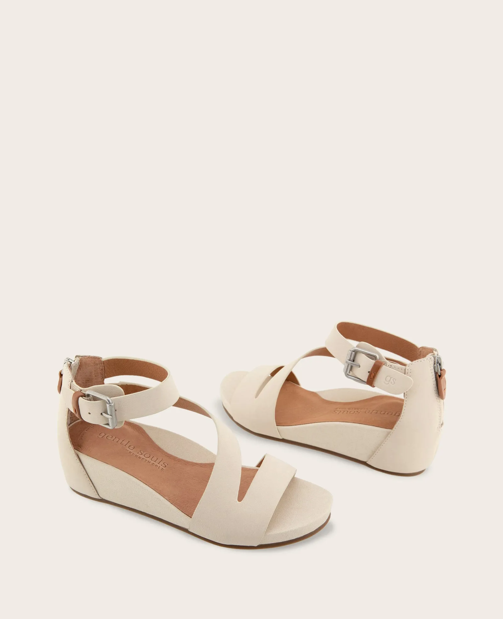 GENTLE SOULS - Gwen Nubuck Leather Wedge Sandal sold by Kenneth Cole product image thumbnail 2