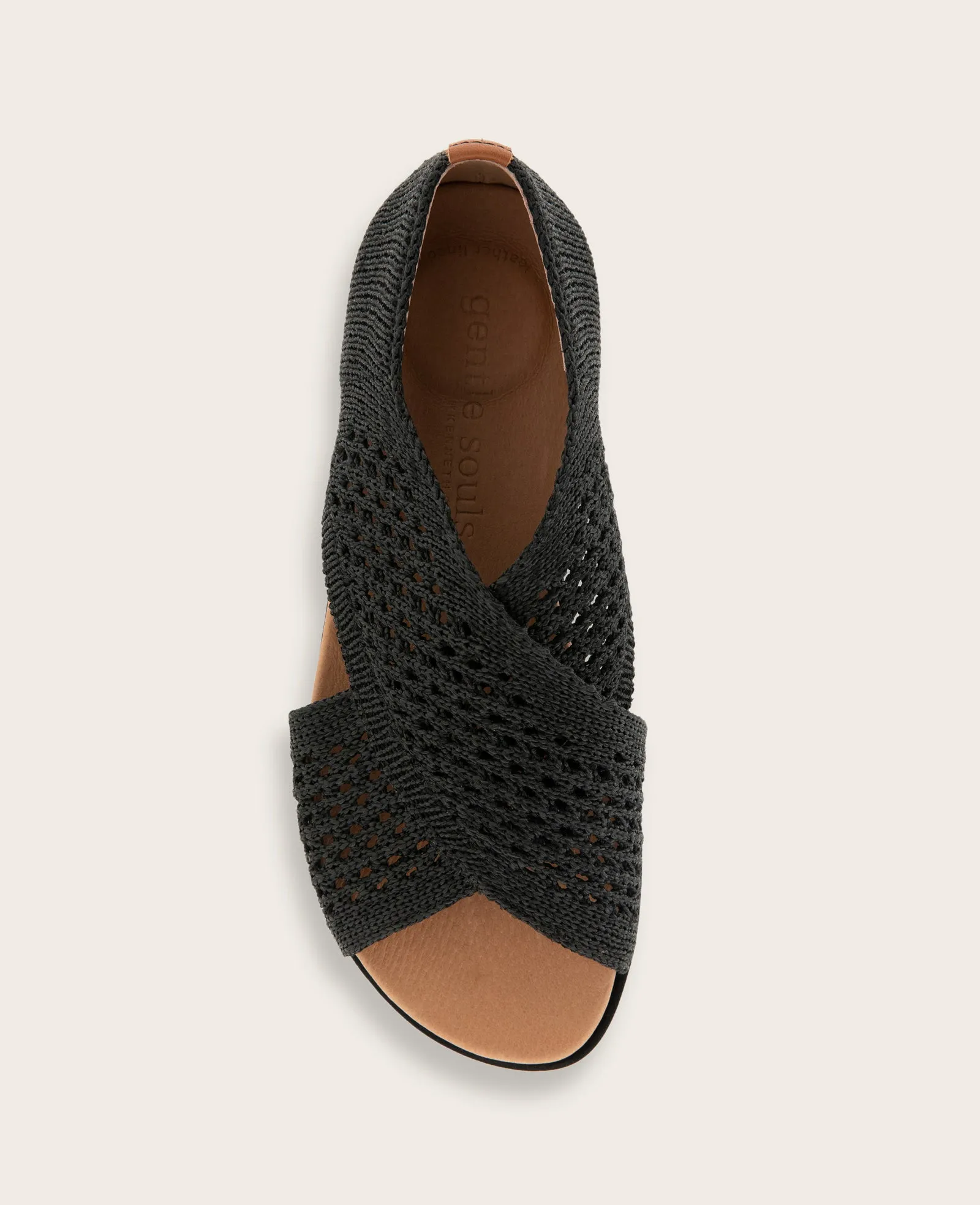 GENTLE SOULS - Laniey Knit X-Band Leather Sandal sold by Kenneth Cole product image thumbnail 3