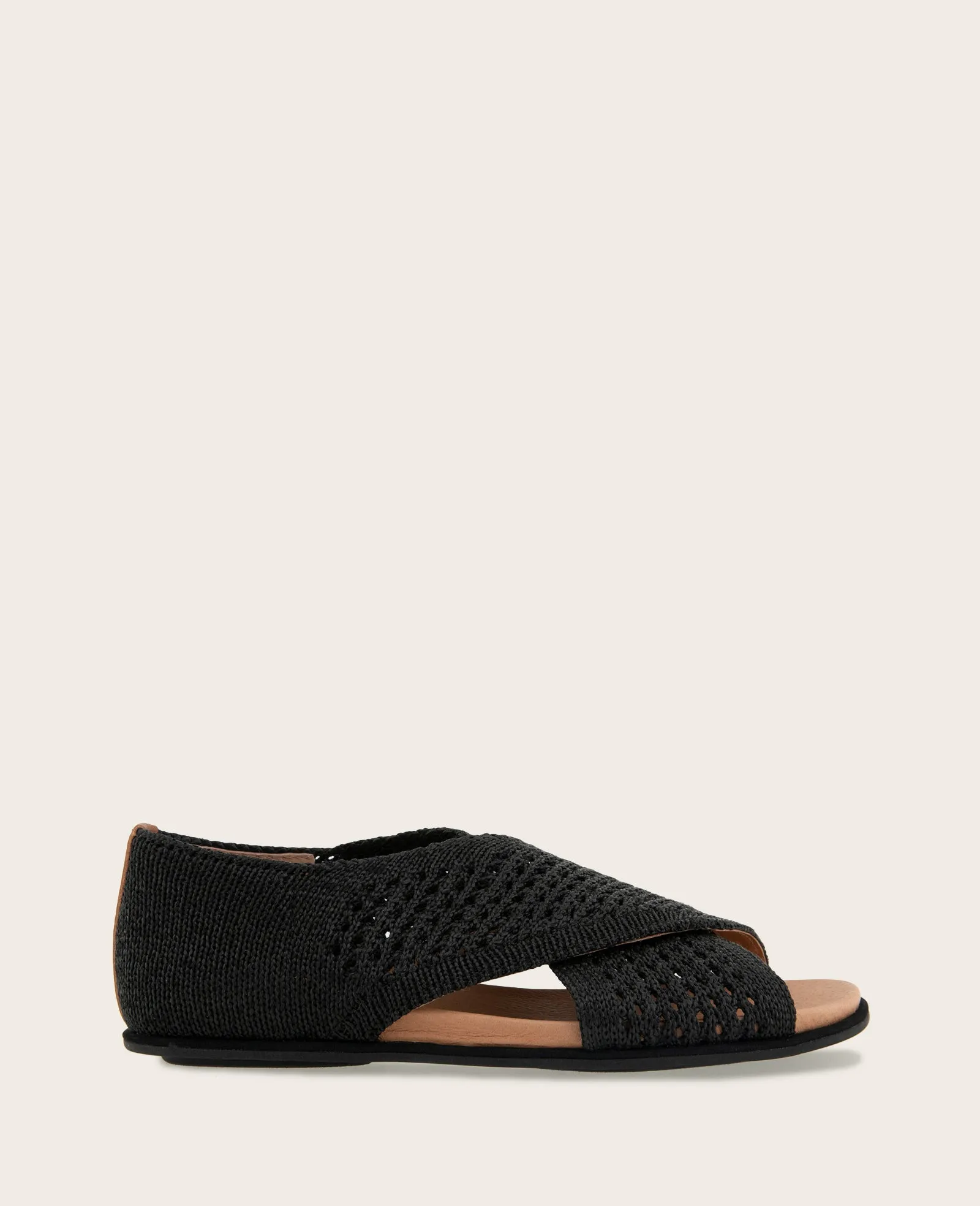 GENTLE SOULS - Laniey Knit X-Band Leather Sandal sold by Kenneth Cole