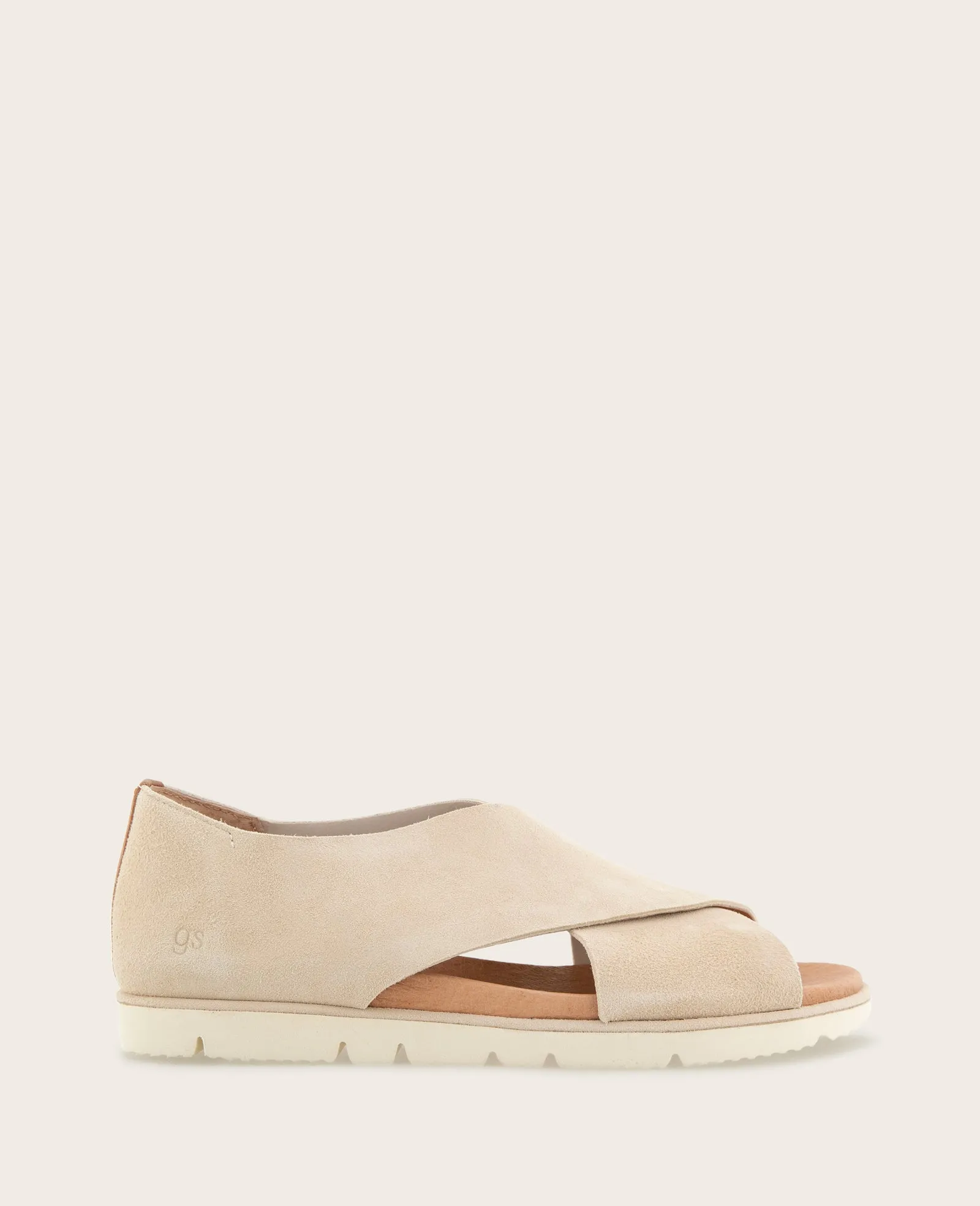 GENTLE SOULS - Leslie X Band Leather Tread Sole Sandal sold by Kenneth Cole