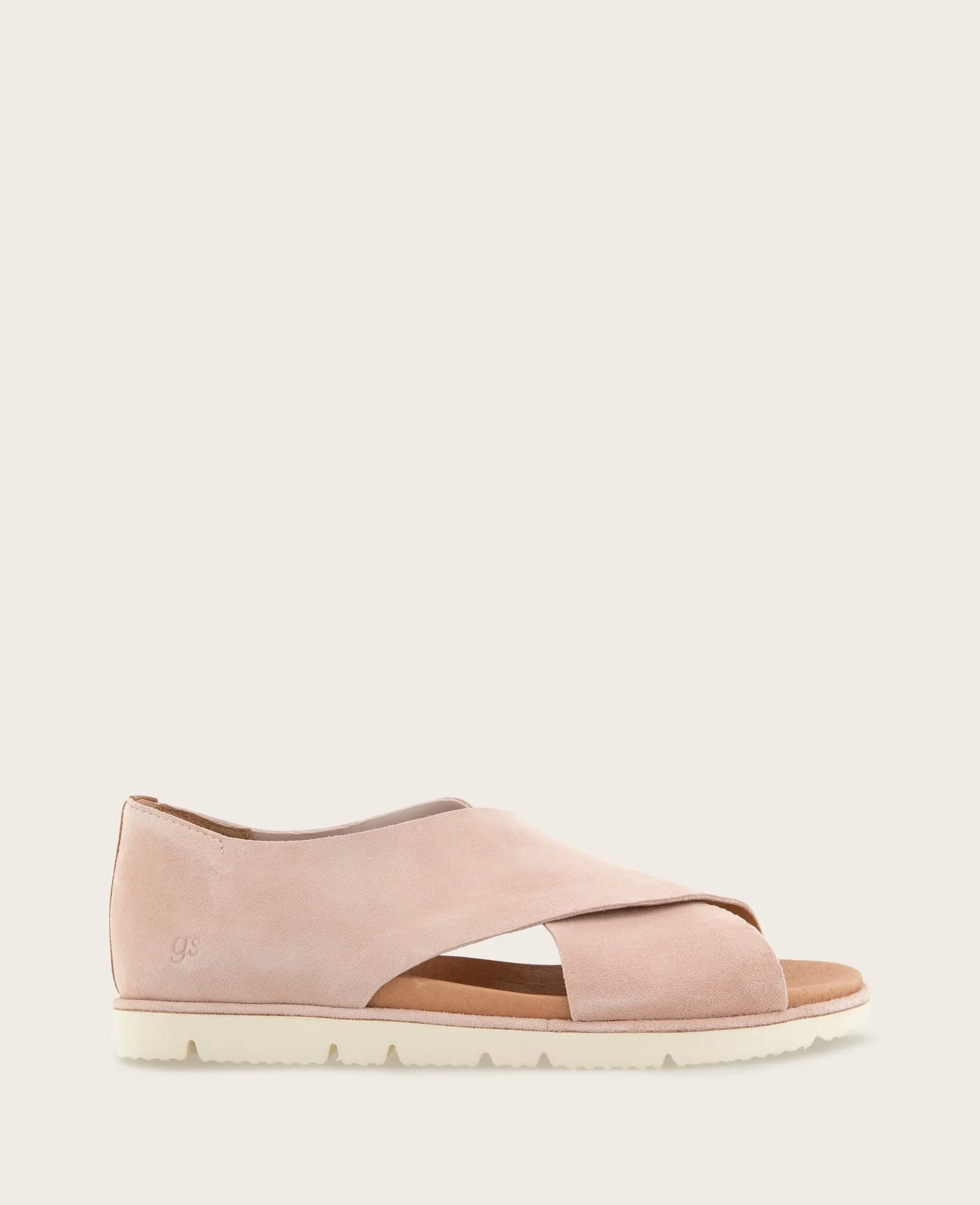 GENTLE SOULS - Leslie X Band Leather Tread Sole Sandal sold by Kenneth Cole