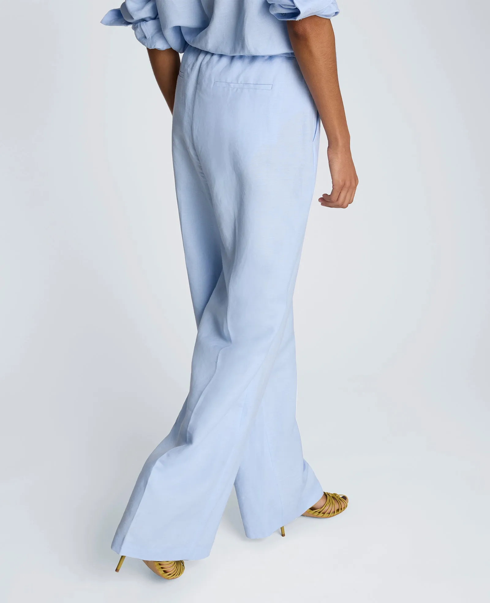 Pull On Wide Leg Linen Pant sold by Kenneth Cole product image thumbnail 2