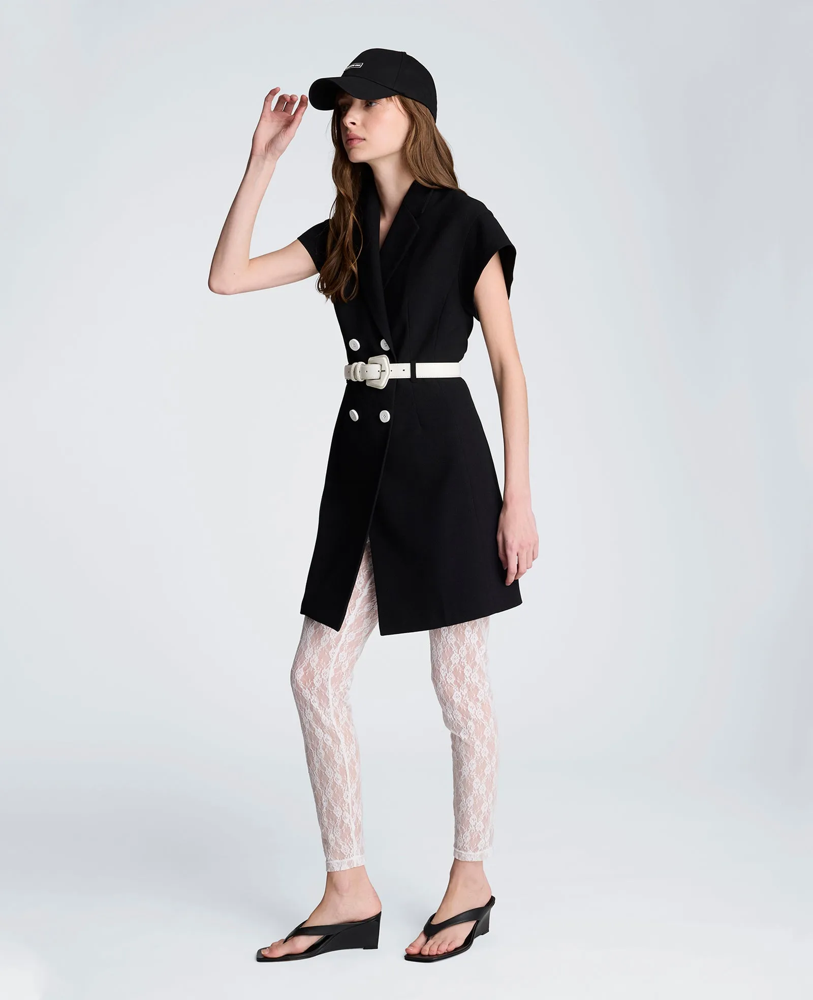 Drop Shoulder Mini Trench Dress sold by Kenneth Cole product image thumbnail 5