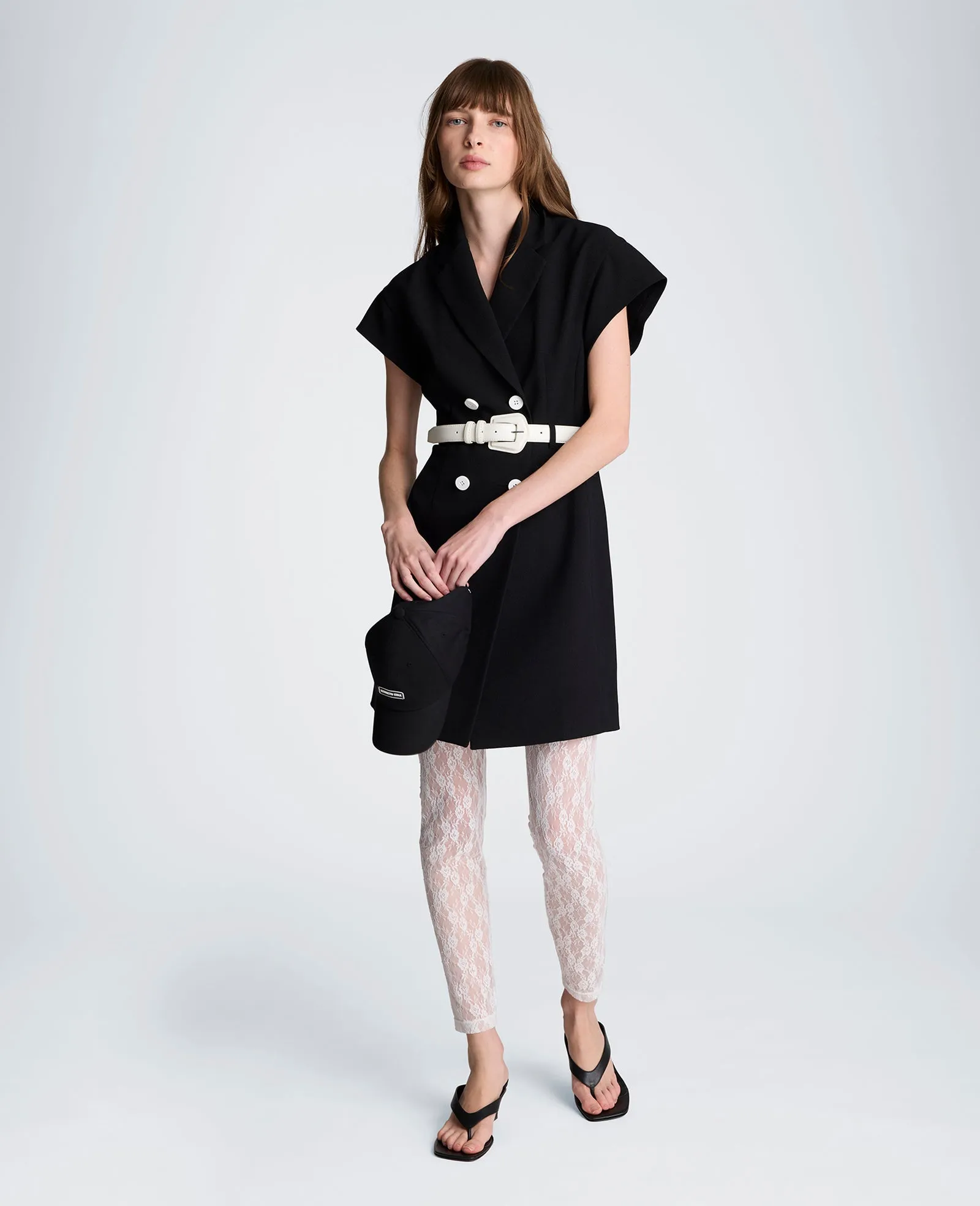 Drop Shoulder Mini Trench Dress sold by Kenneth Cole product image thumbnail 4