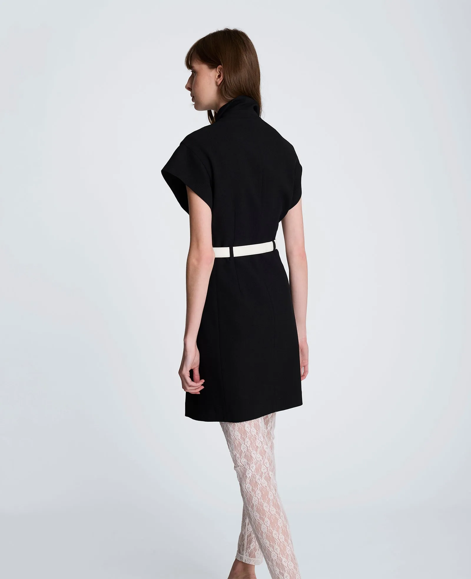 Drop Shoulder Mini Trench Dress sold by Kenneth Cole product image thumbnail 2