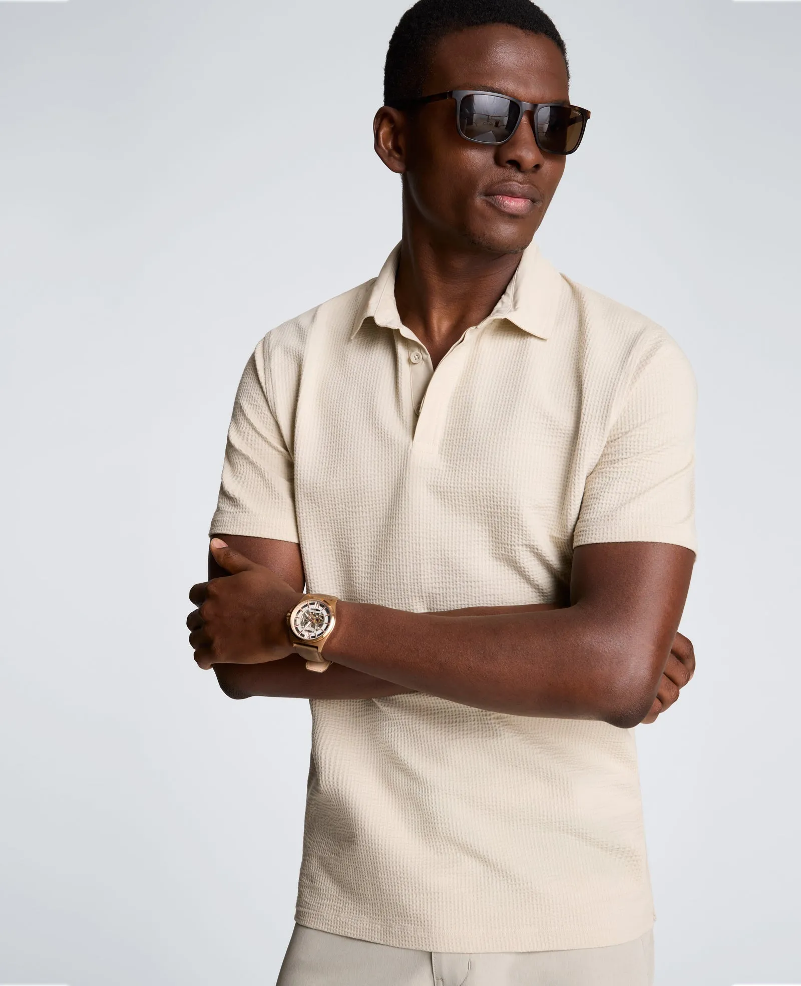 Mixed Media Polo sold by Kenneth Cole product image thumbnail 5