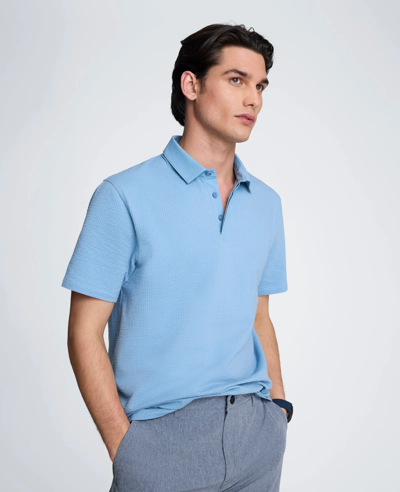 Mixed Media Polo sold by Kenneth Cole product image thumbnail 3