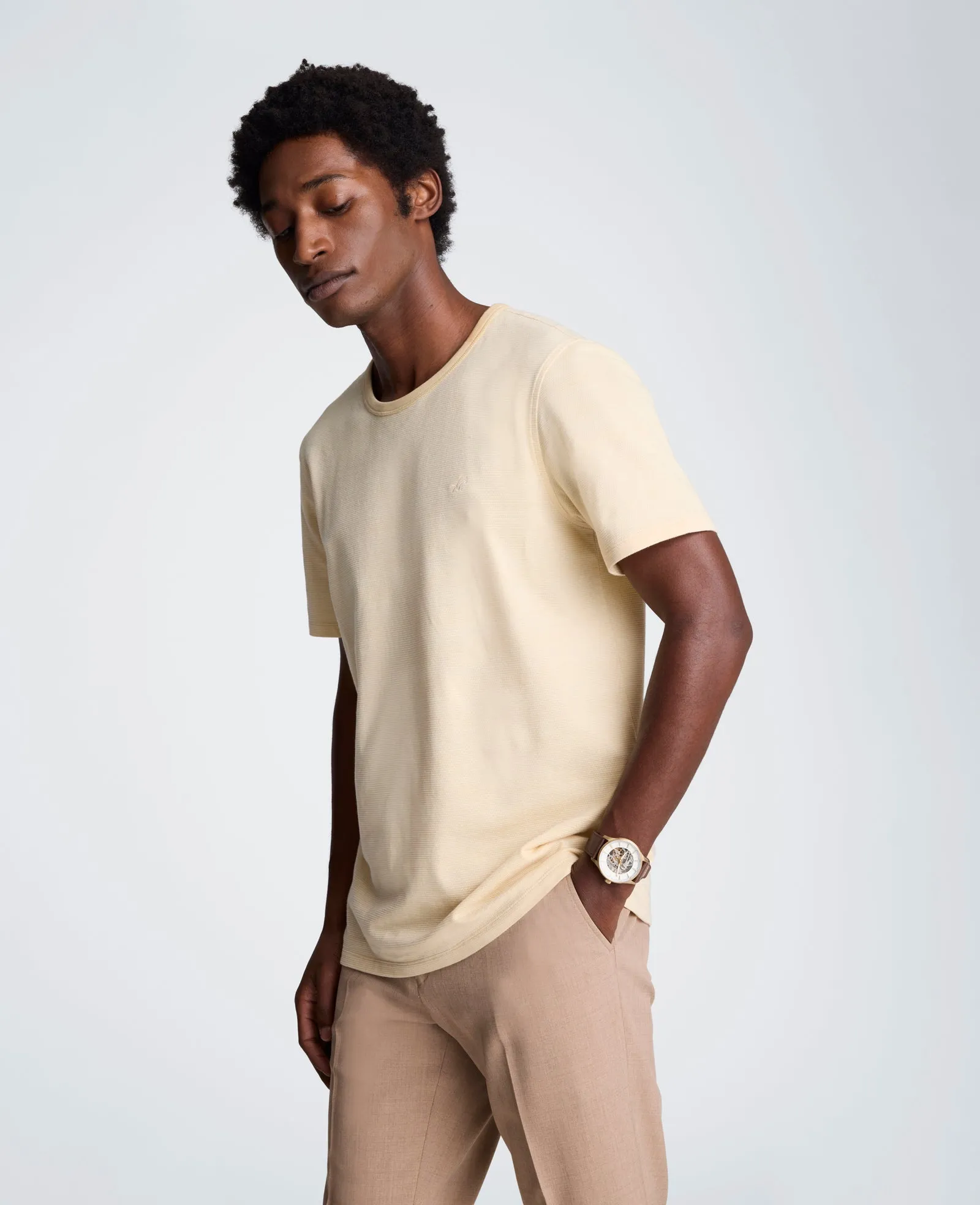 Textured Logo Tee sold by Kenneth Cole product image thumbnail 3