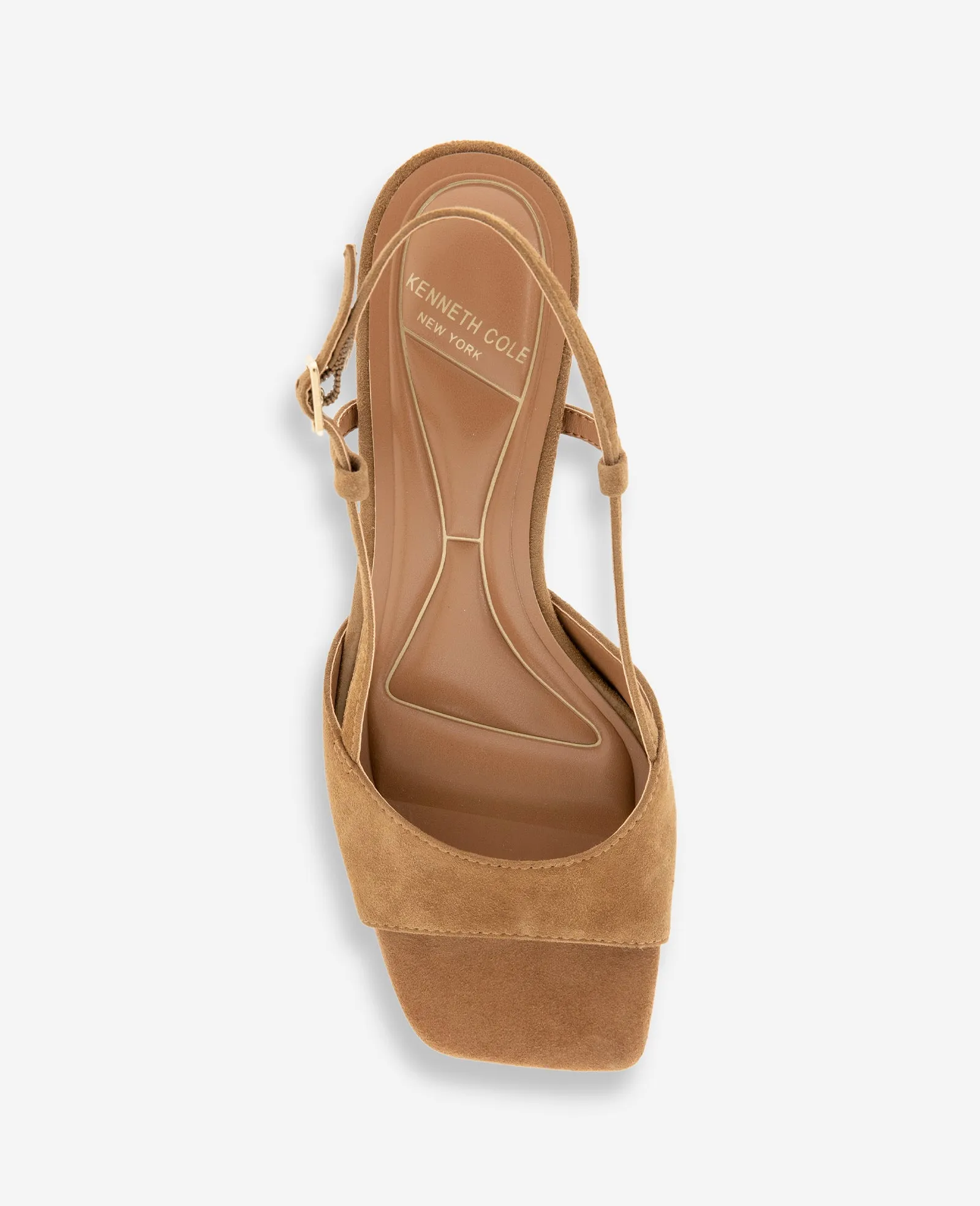 Anna Suede Open Toe Slingback Sandal sold by Kenneth Cole product image thumbnail 4