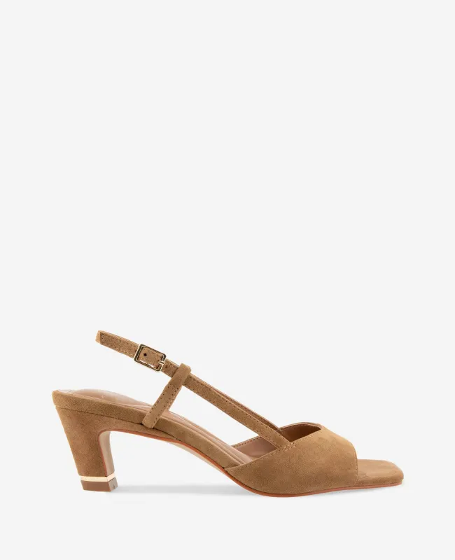Anna Suede Open Toe Slingback Sandal sold by Kenneth Cole