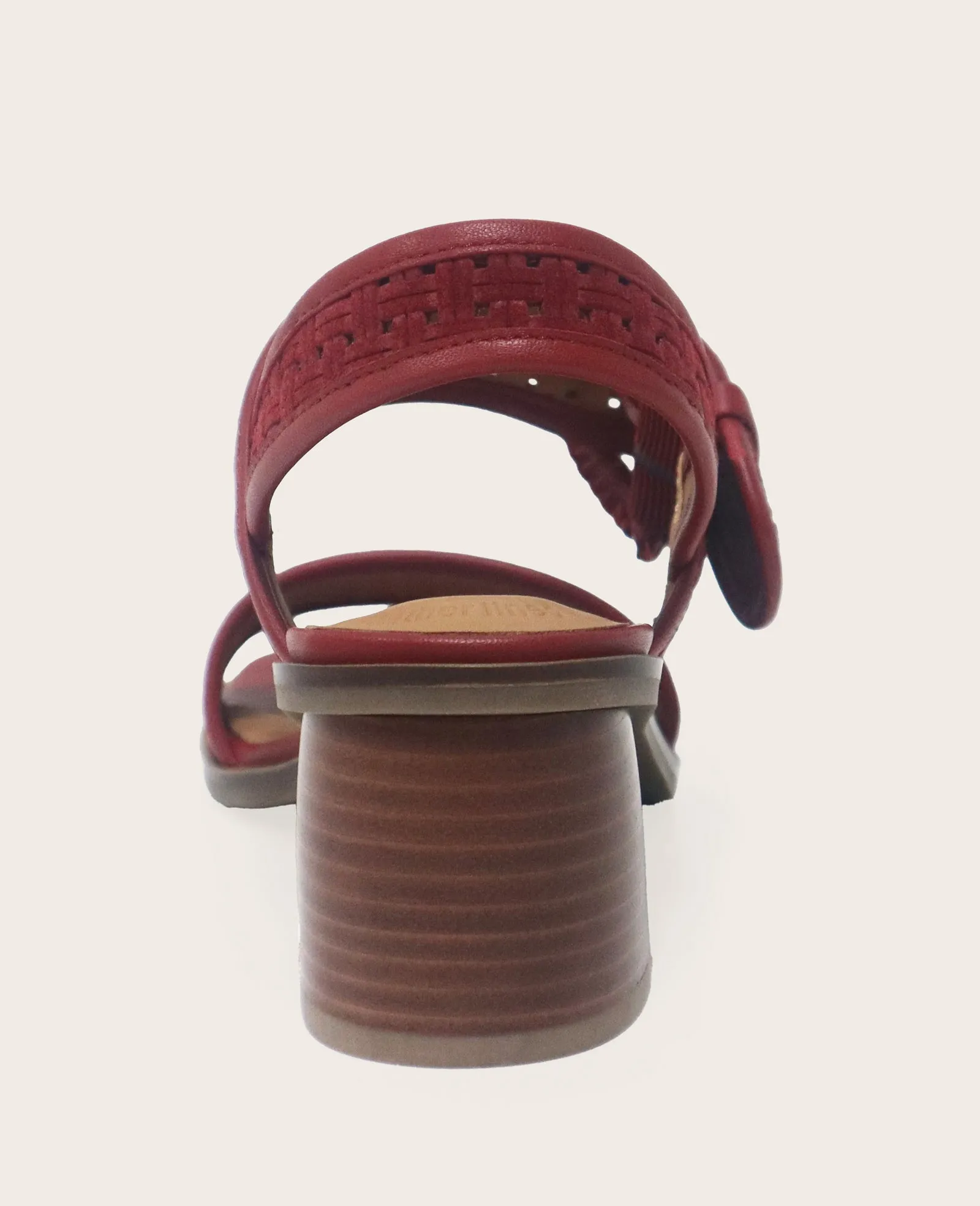 GENTLE SOULS - Mystic Suede Perforated Heeled Sandal sold by Kenneth Cole product image thumbnail 4