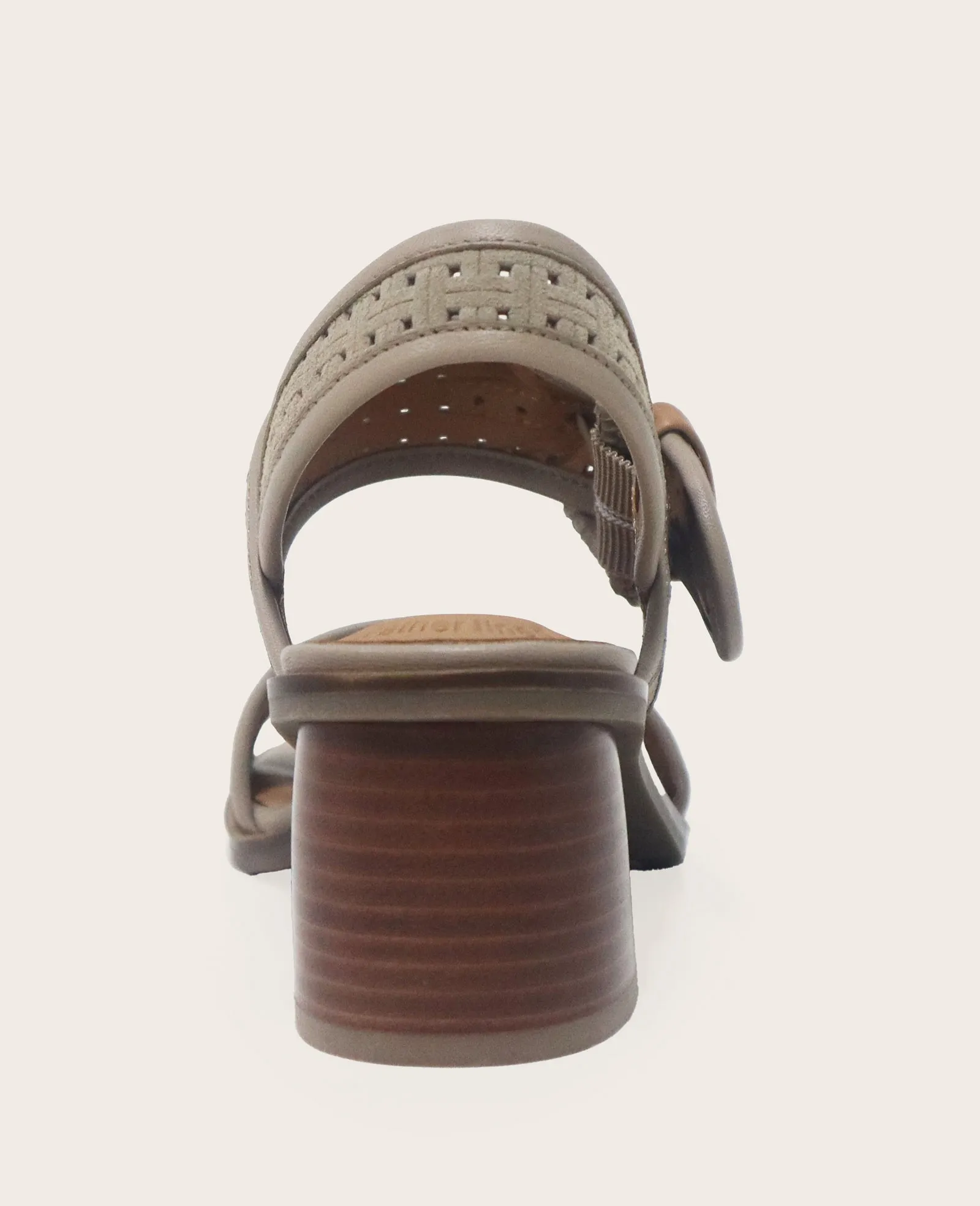 GENTLE SOULS - Mystic Suede Perforated Heeled Sandal sold by Kenneth Cole product image thumbnail 4